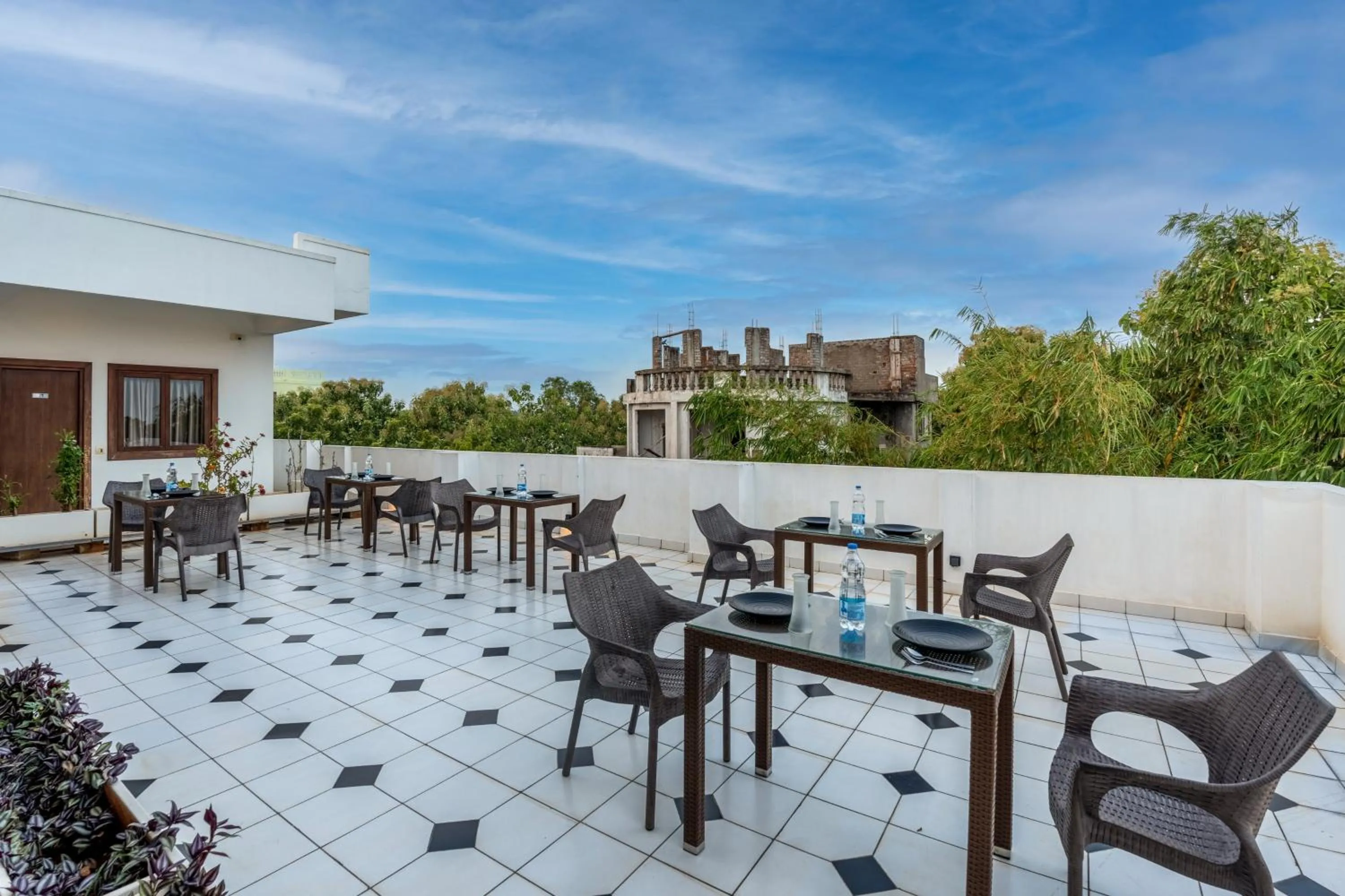 Dining area in Treebo Premium Villa Escape In With Pool View