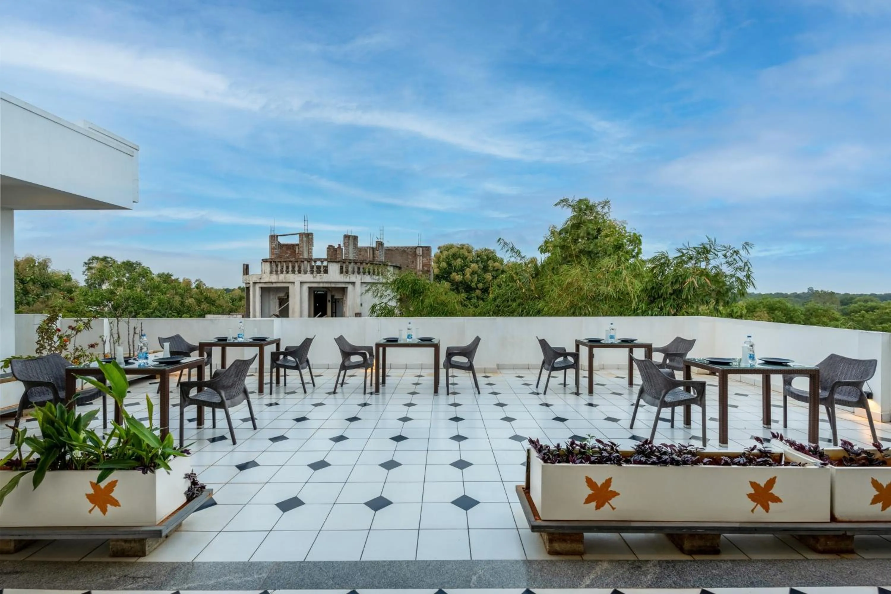 Dining area in Treebo Premium Villa Escape In With Pool View