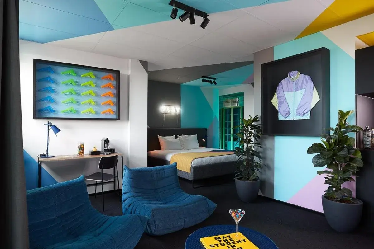 Spa and wellness centre/facilities, Bed in The Social Hub Rotterdam Spa and wellness centre/facilities, Bed in The Social Hub Rotterdam