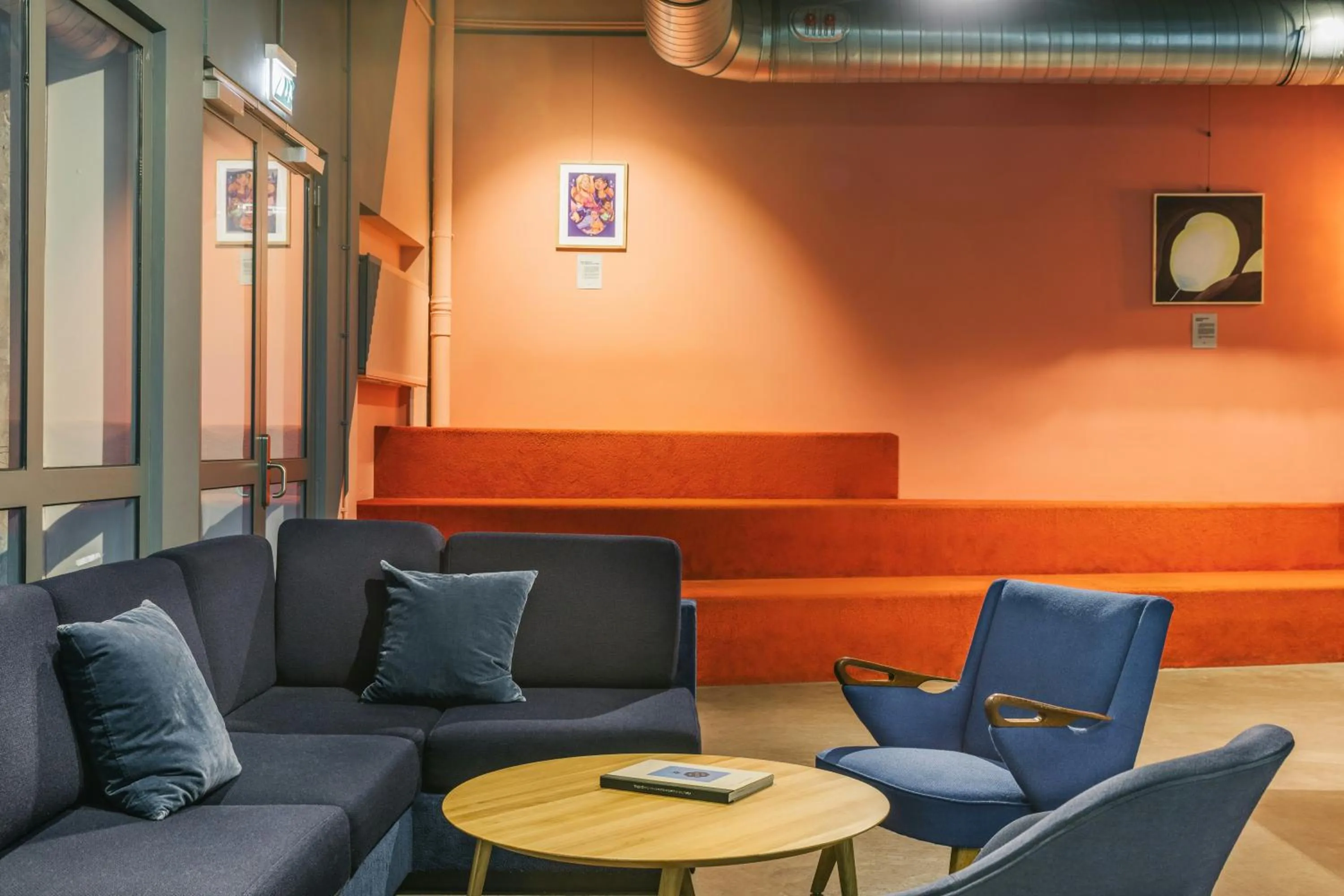 Lobby or reception in The Social Hub Rotterdam