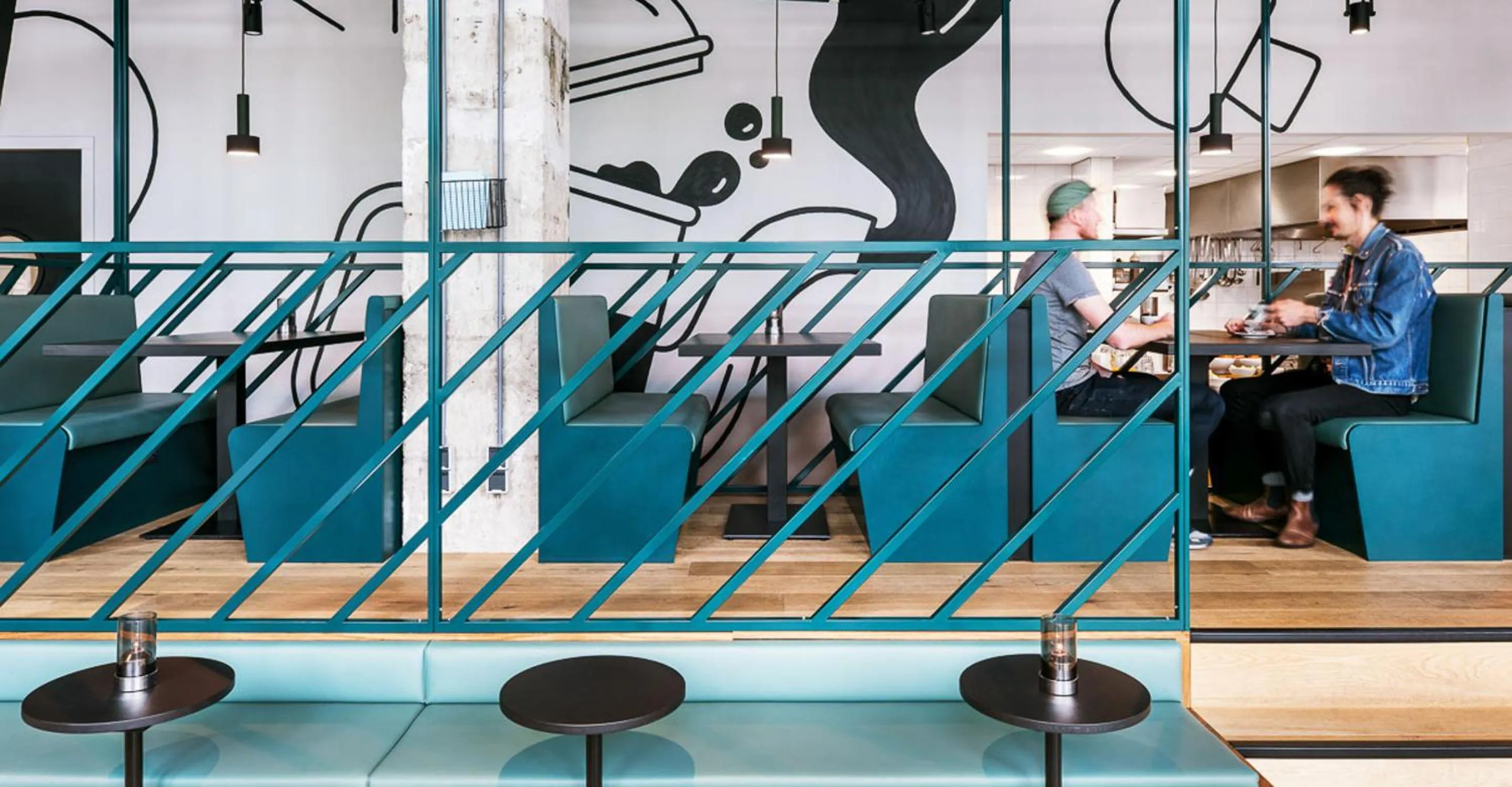 Restaurant/places to eat in The Social Hub Rotterdam