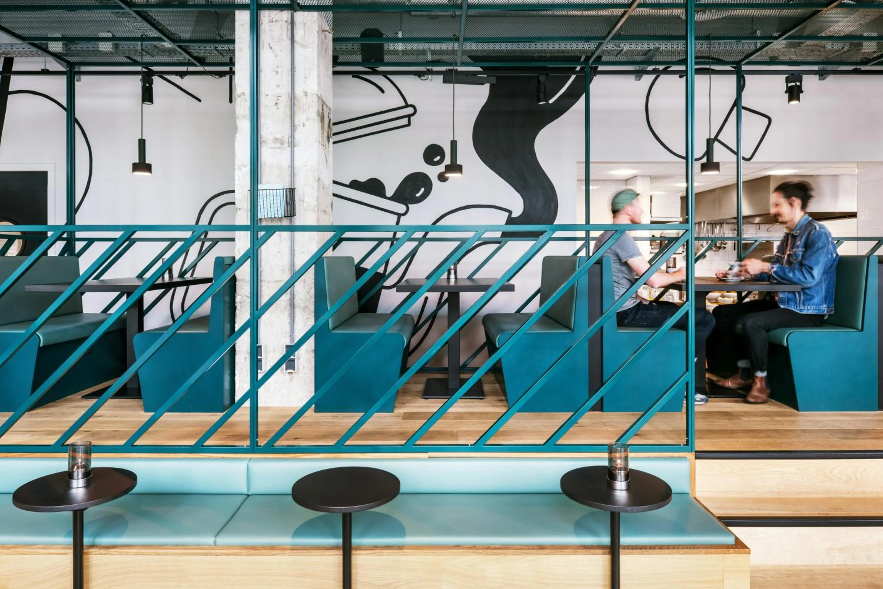 Restaurant/places to eat in The Social Hub Rotterdam