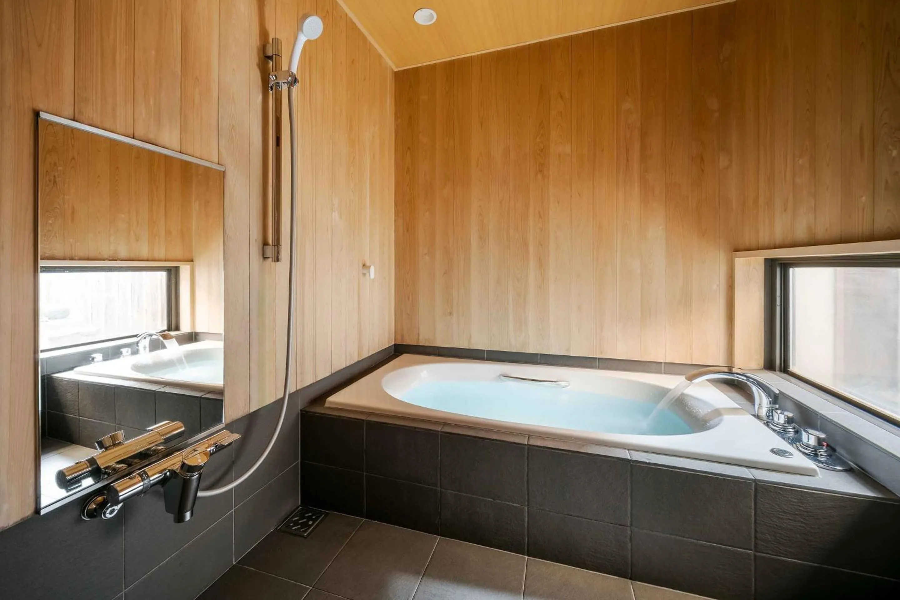 Bathroom in Hatoba an Machiya House