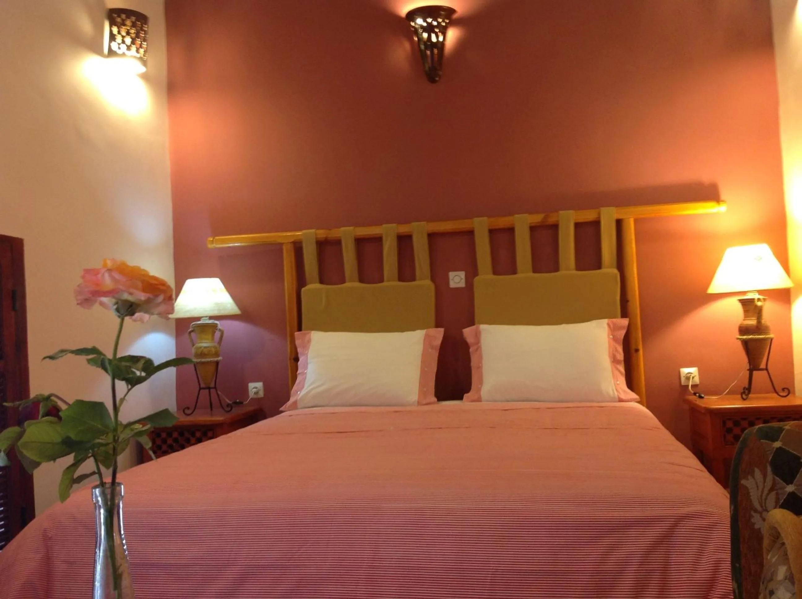 Bed in Riad Timadrouine