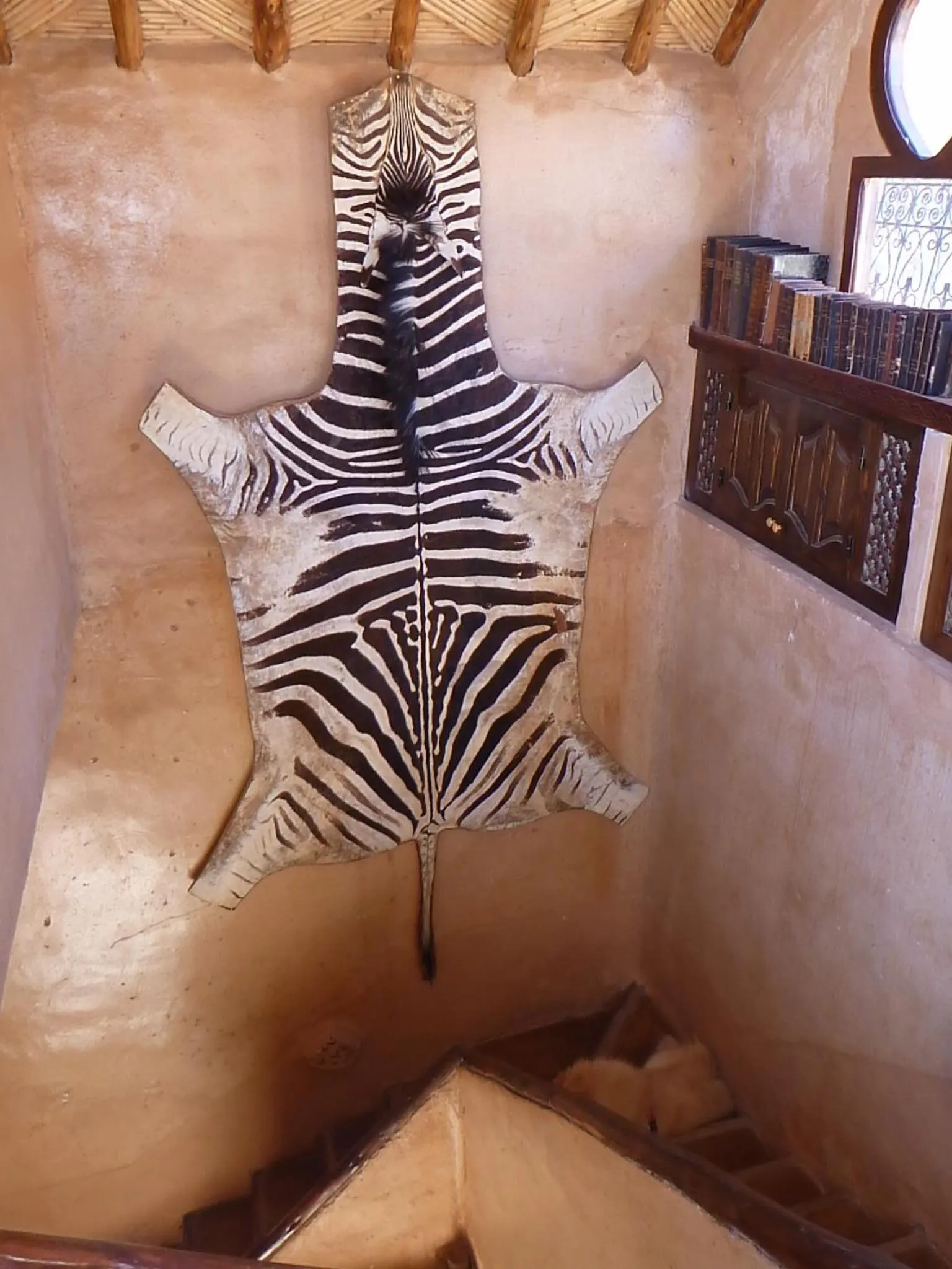 Library in Riad Timadrouine