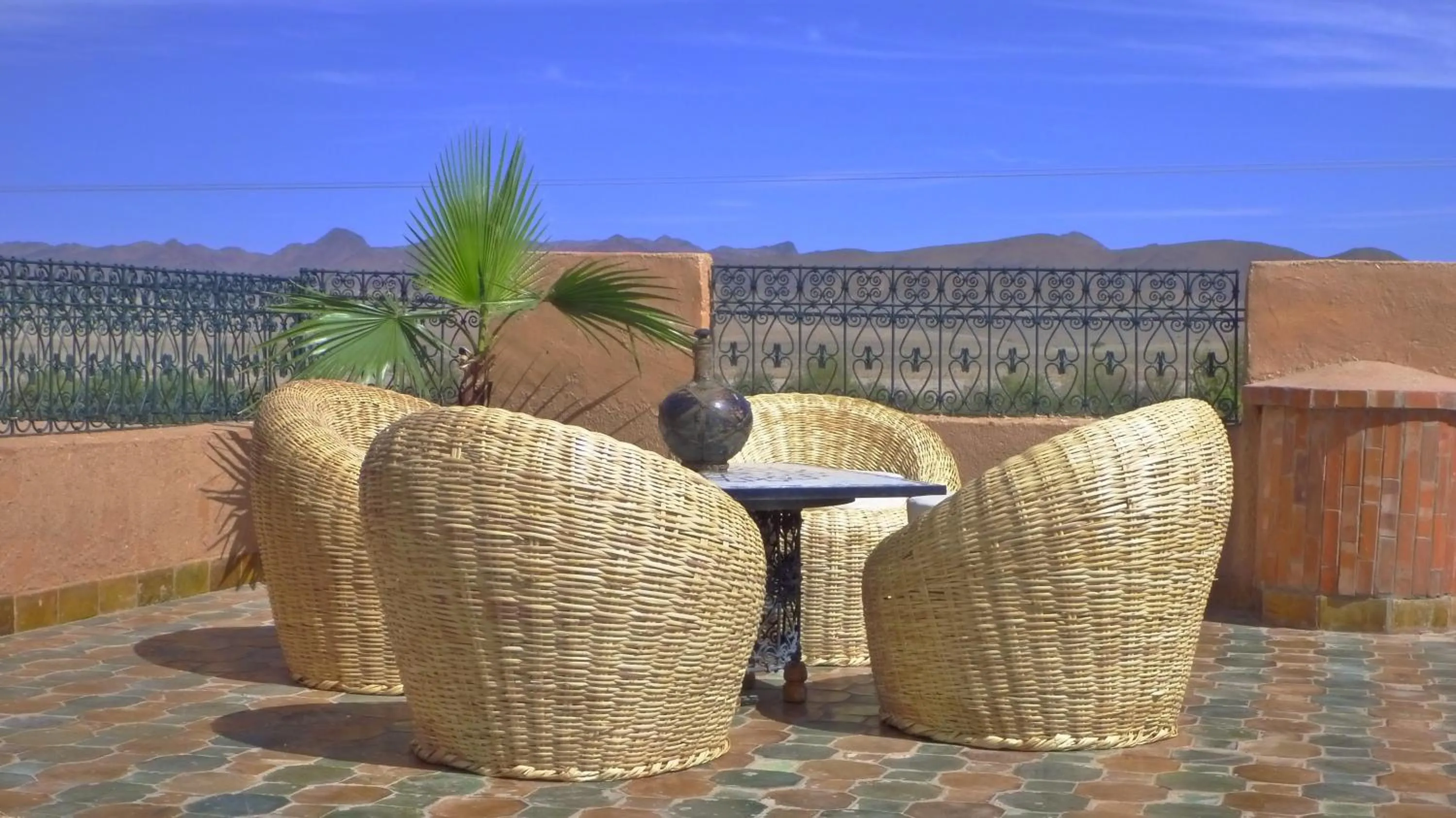 Solarium in Riad Timadrouine