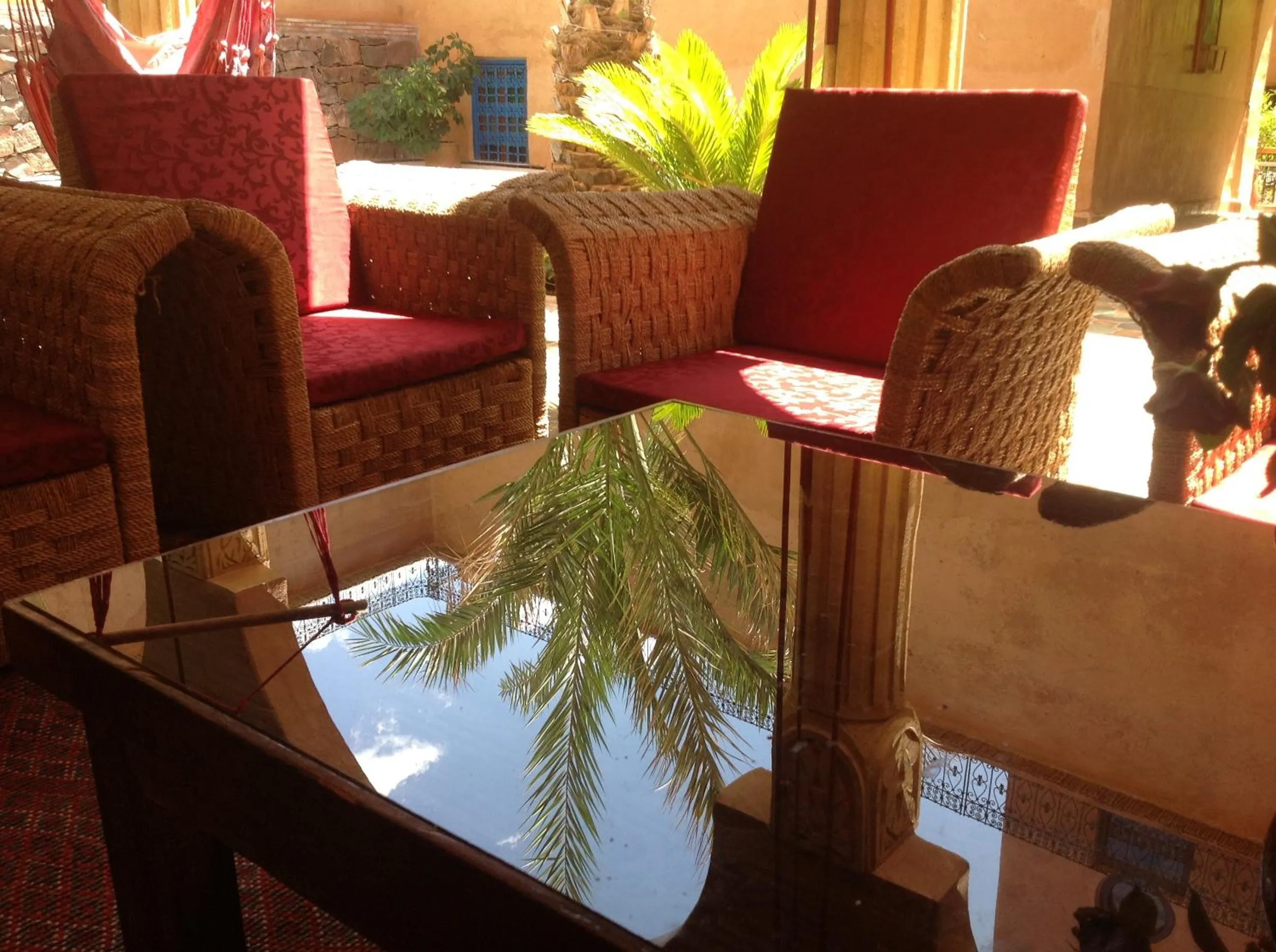 Balcony/Terrace in Riad Timadrouine