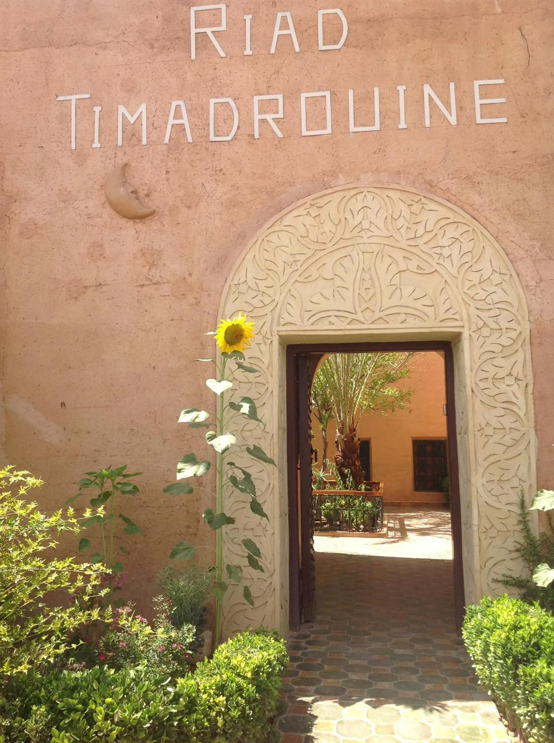Facade/entrance in Riad Timadrouine