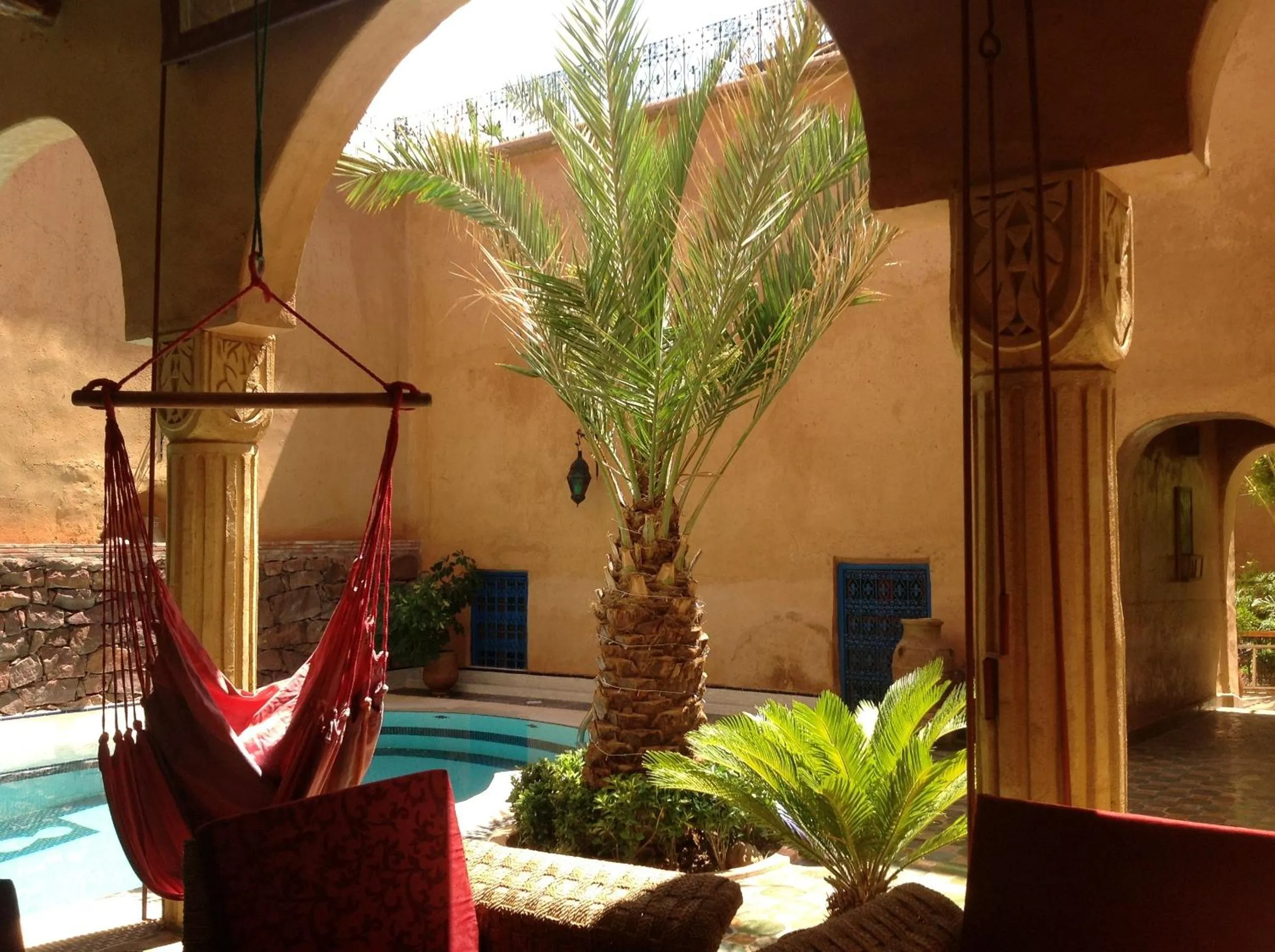 Swimming pool in Riad Timadrouine