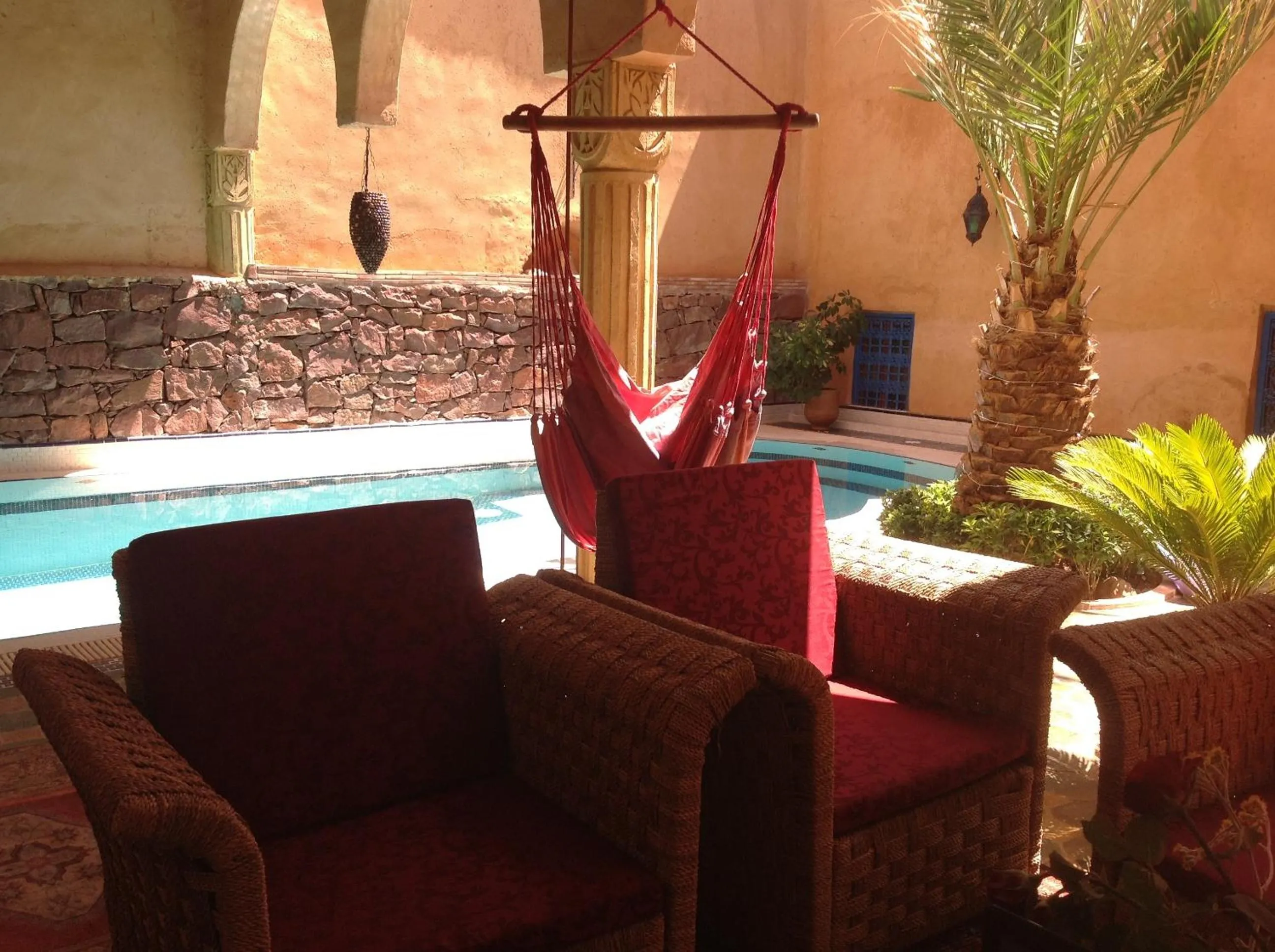Swimming pool in Riad Timadrouine