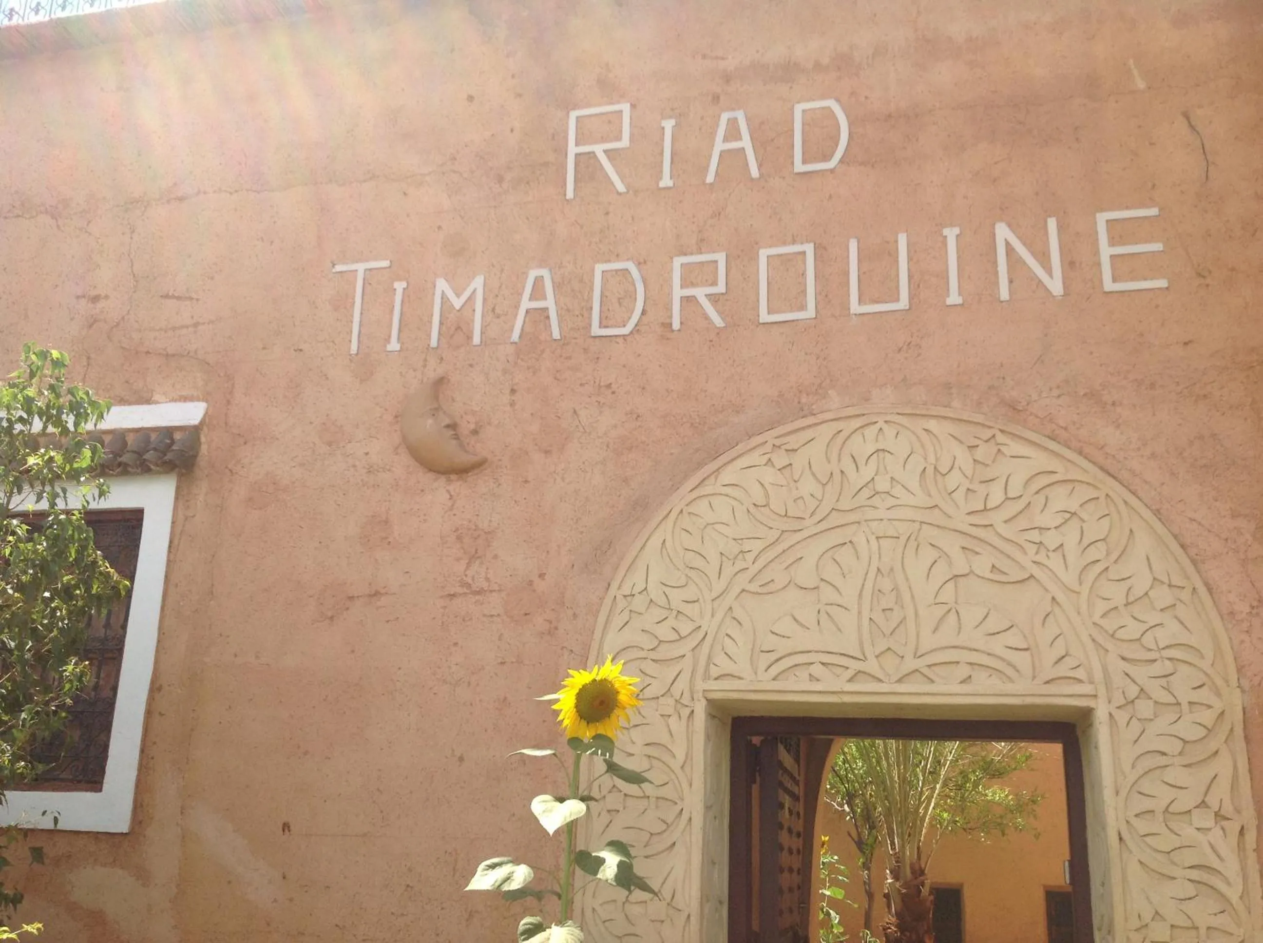 Facade/entrance in Riad Timadrouine
