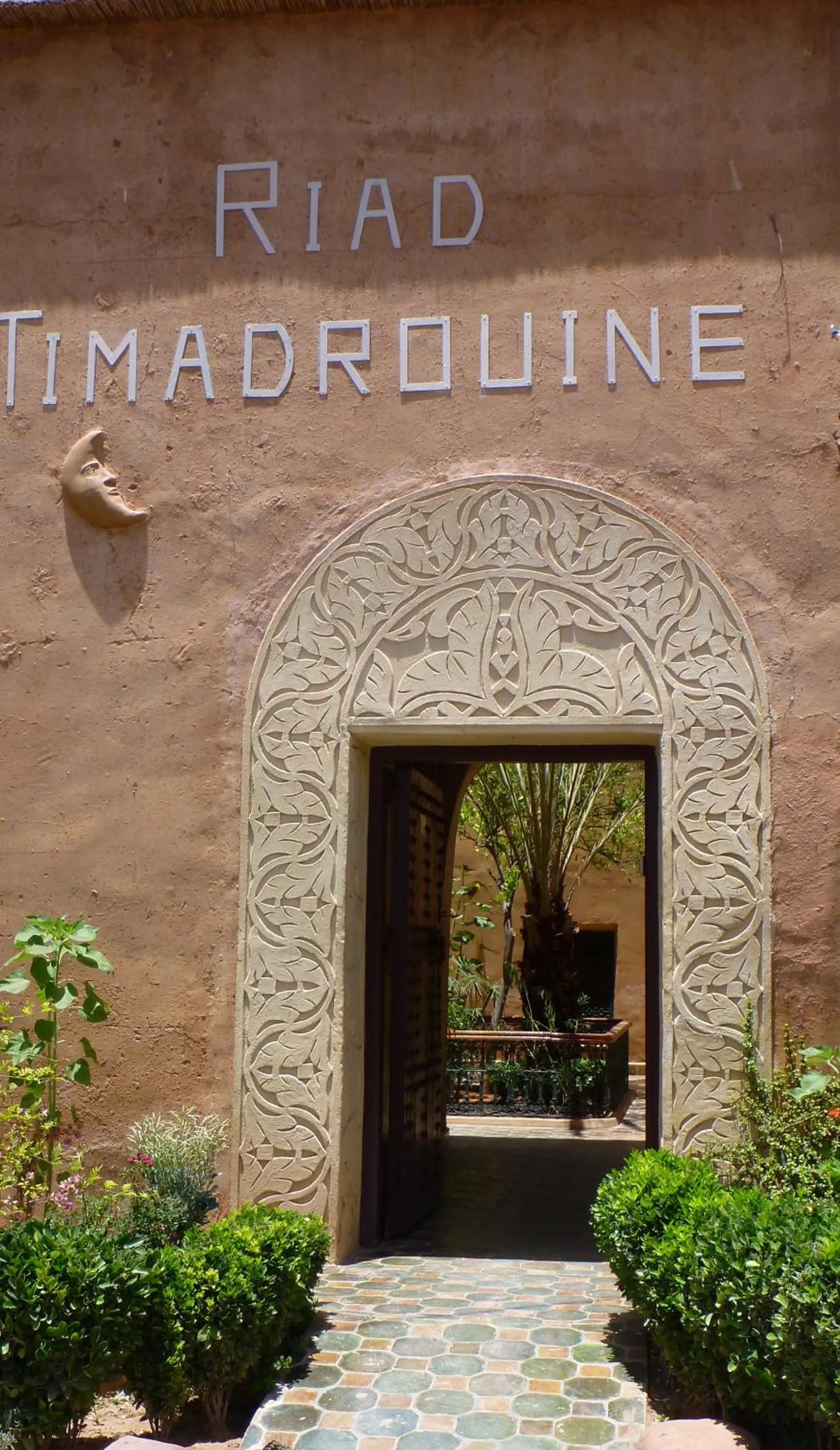 Facade/entrance in Riad Timadrouine