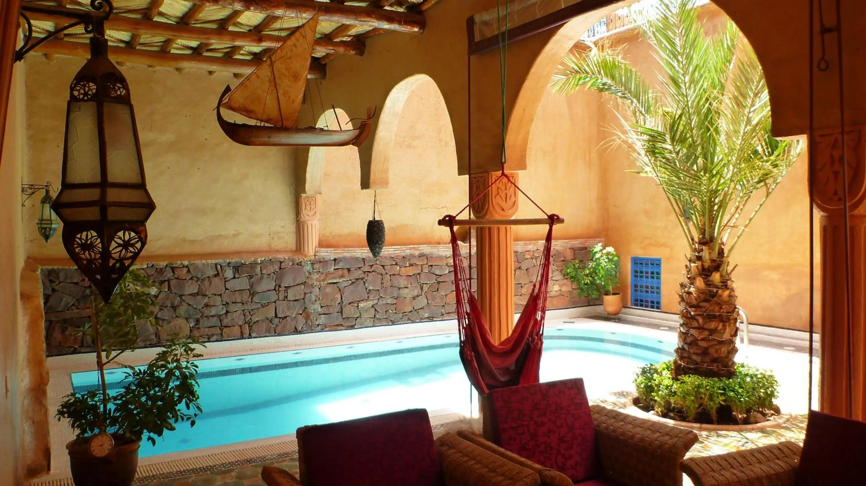 Patio in Riad Timadrouine