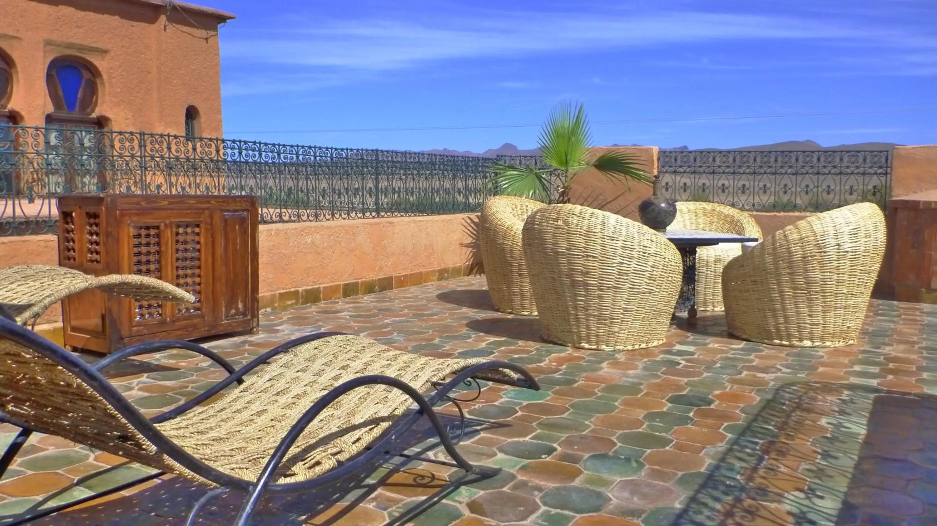 Solarium in Riad Timadrouine