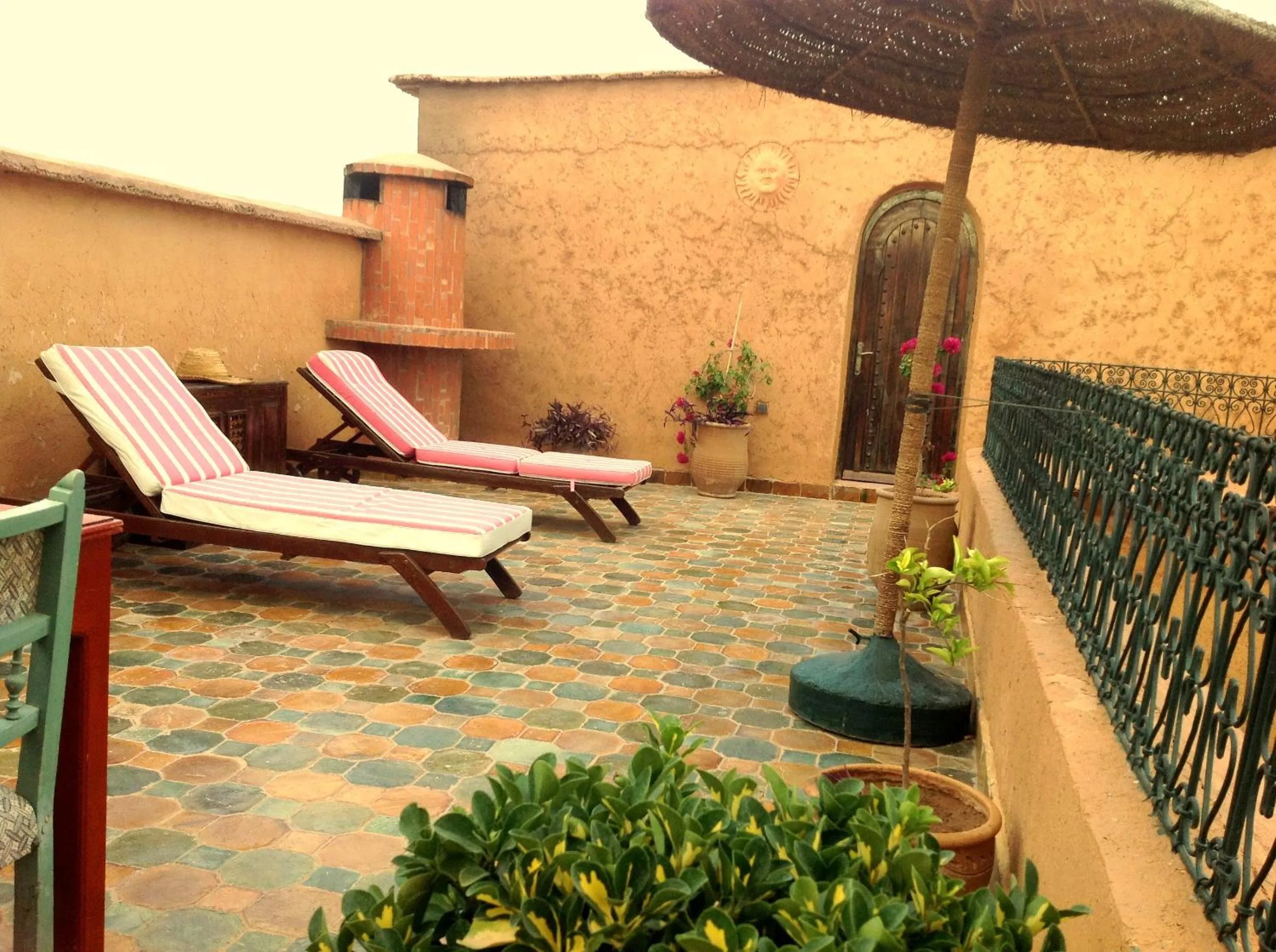 Solarium in Riad Timadrouine