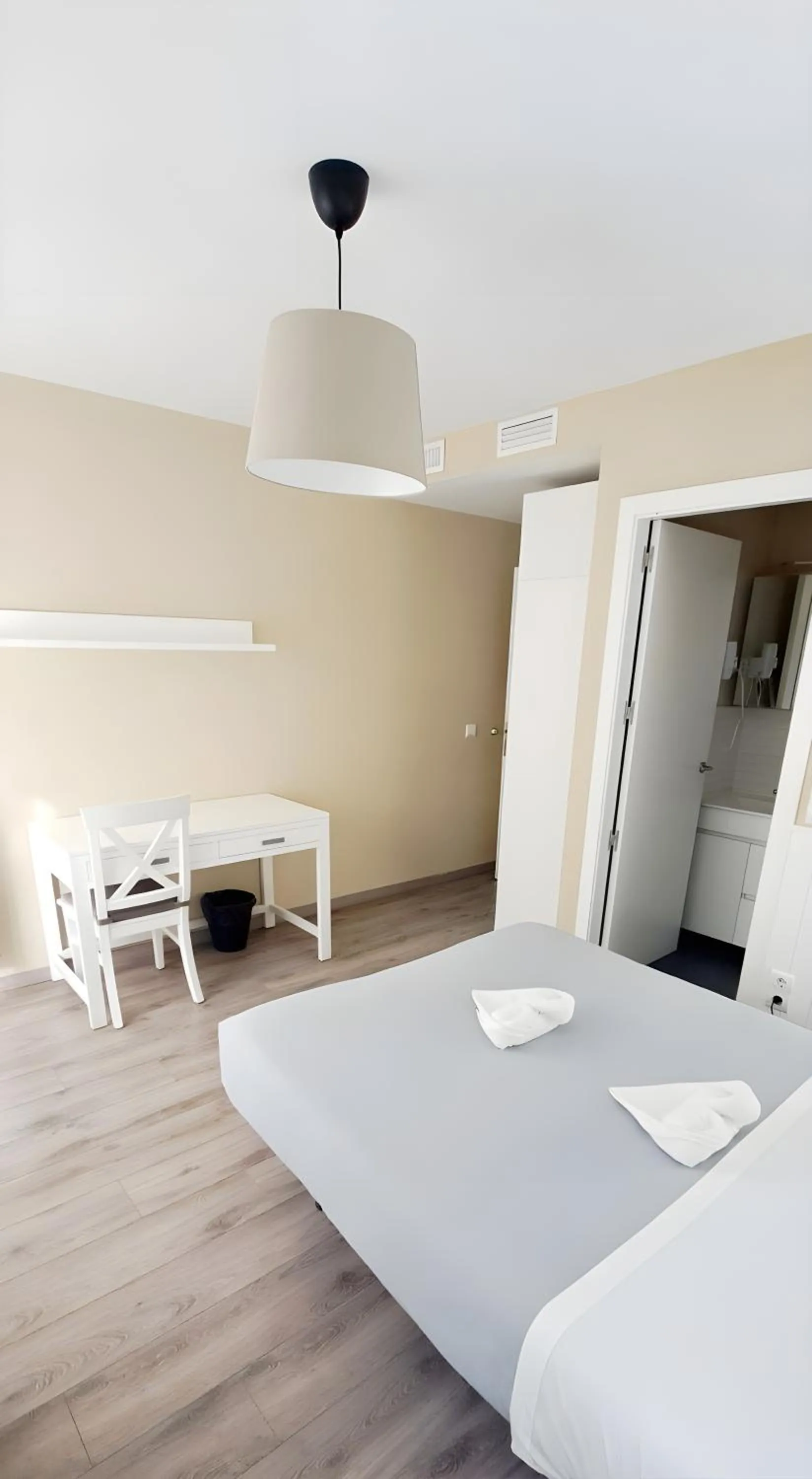 Bed in AYZ Villegas - Auto check-in property