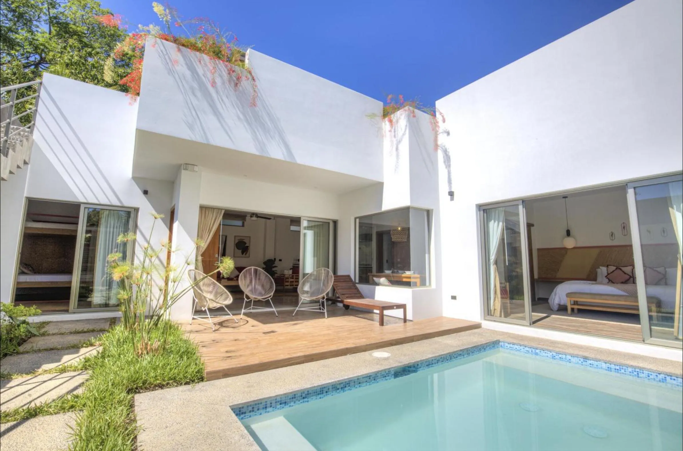 Patio in Garten Hotel