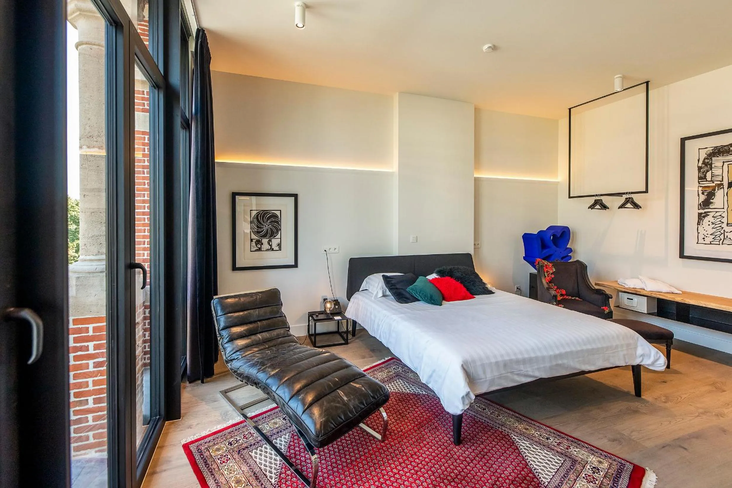 Bed in BareFoodGIULIA - Inspiration Hotel