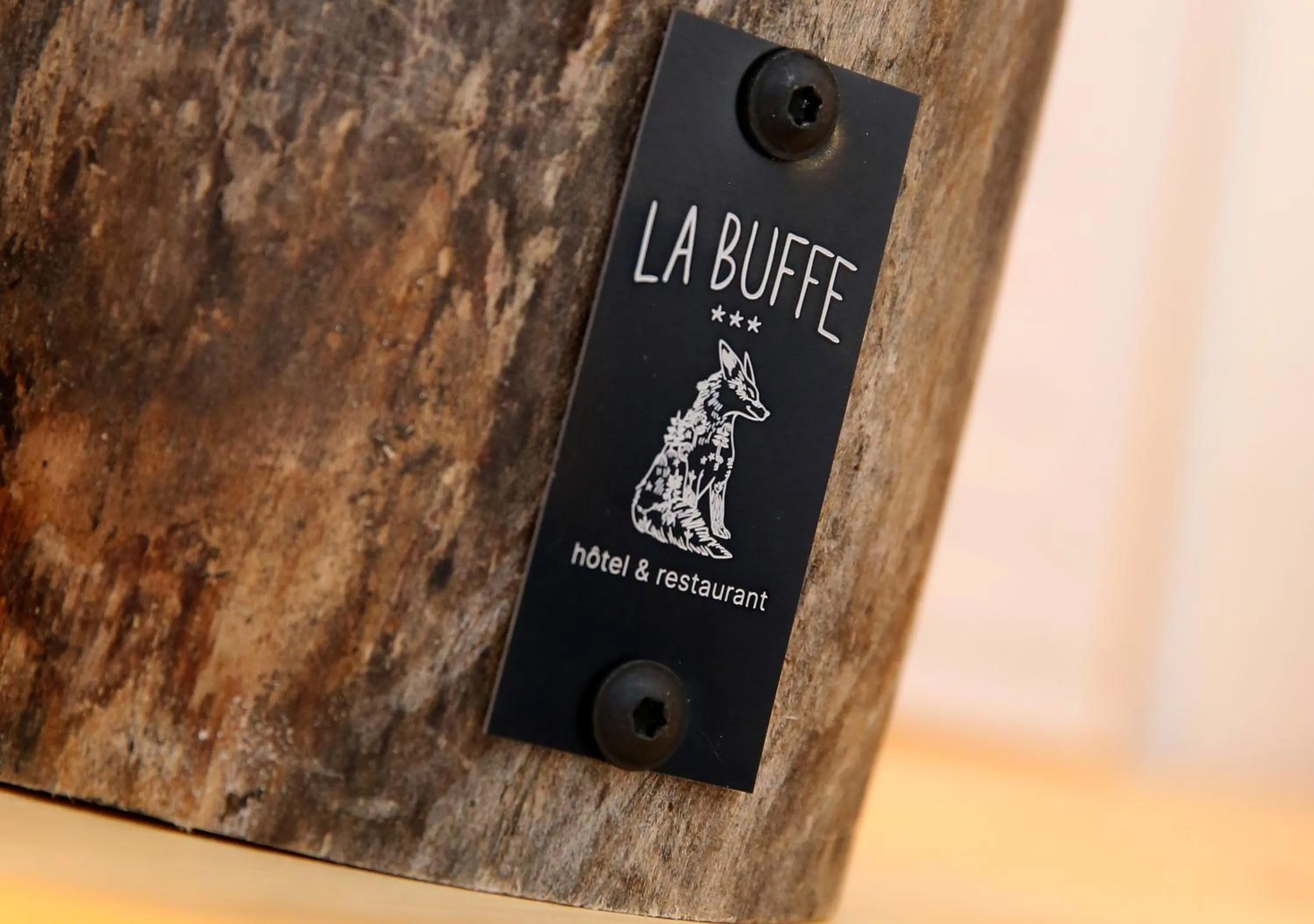 Property logo or sign in Hôtel Restaurant La Buffe