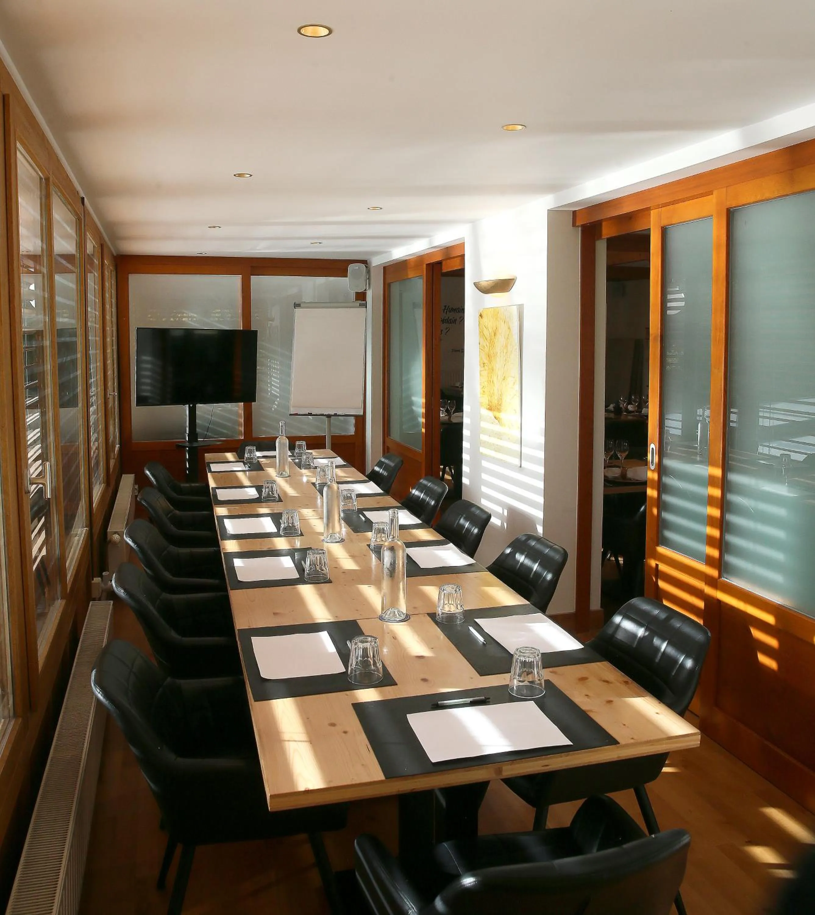 Meeting/conference room in Hôtel Restaurant La Buffe