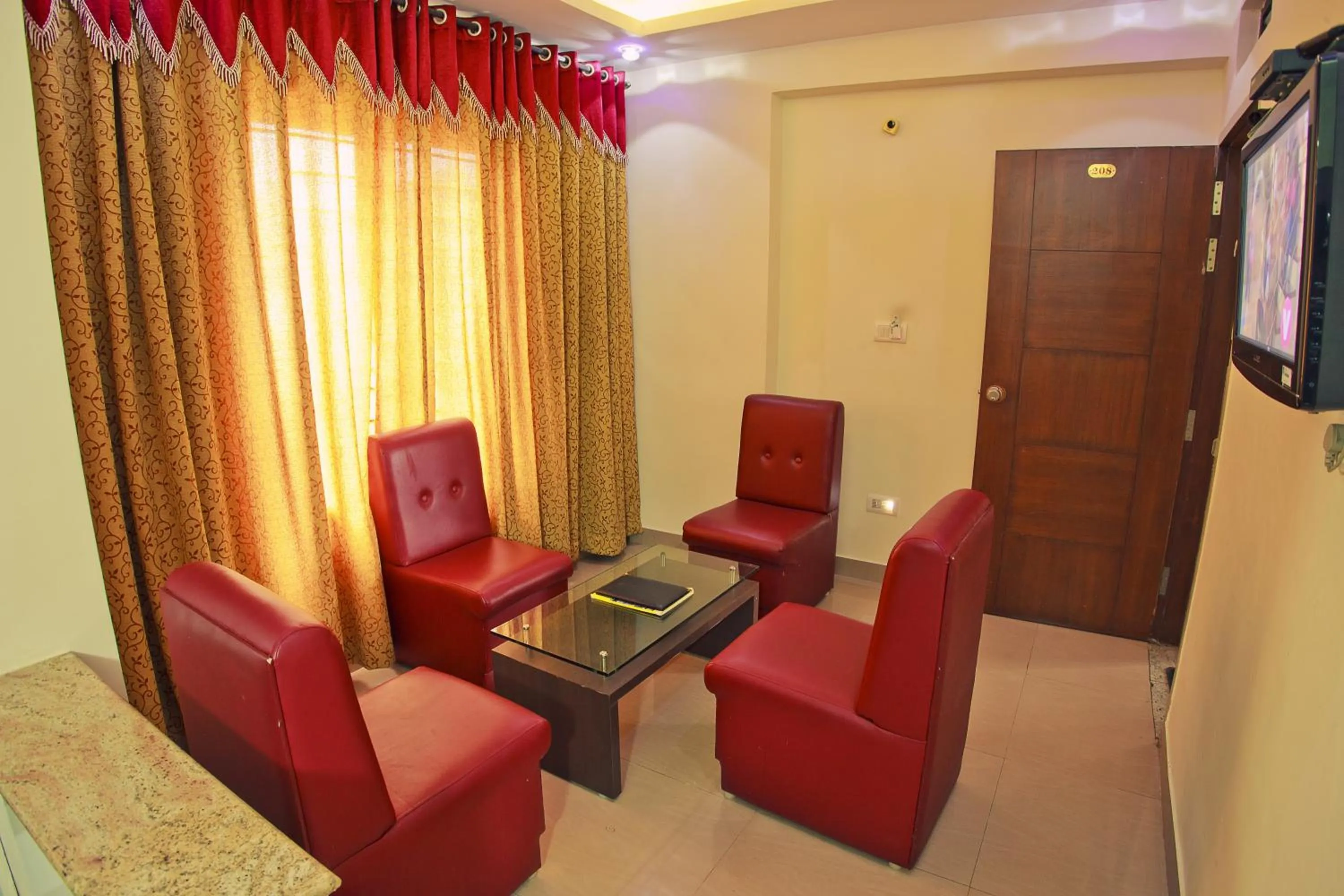 Living room in Aishwarya Residency