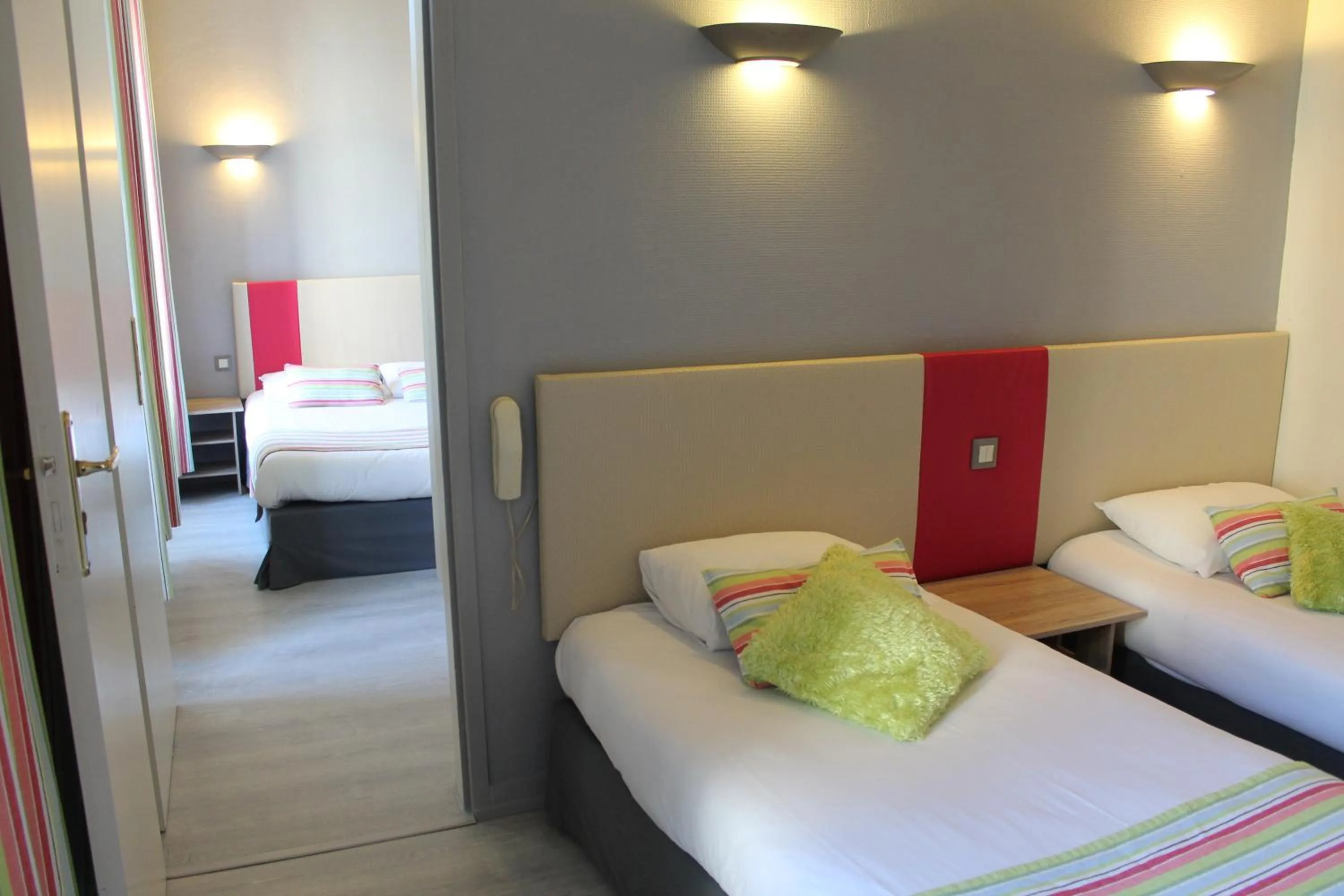 Bed in Hôtel Bellevue