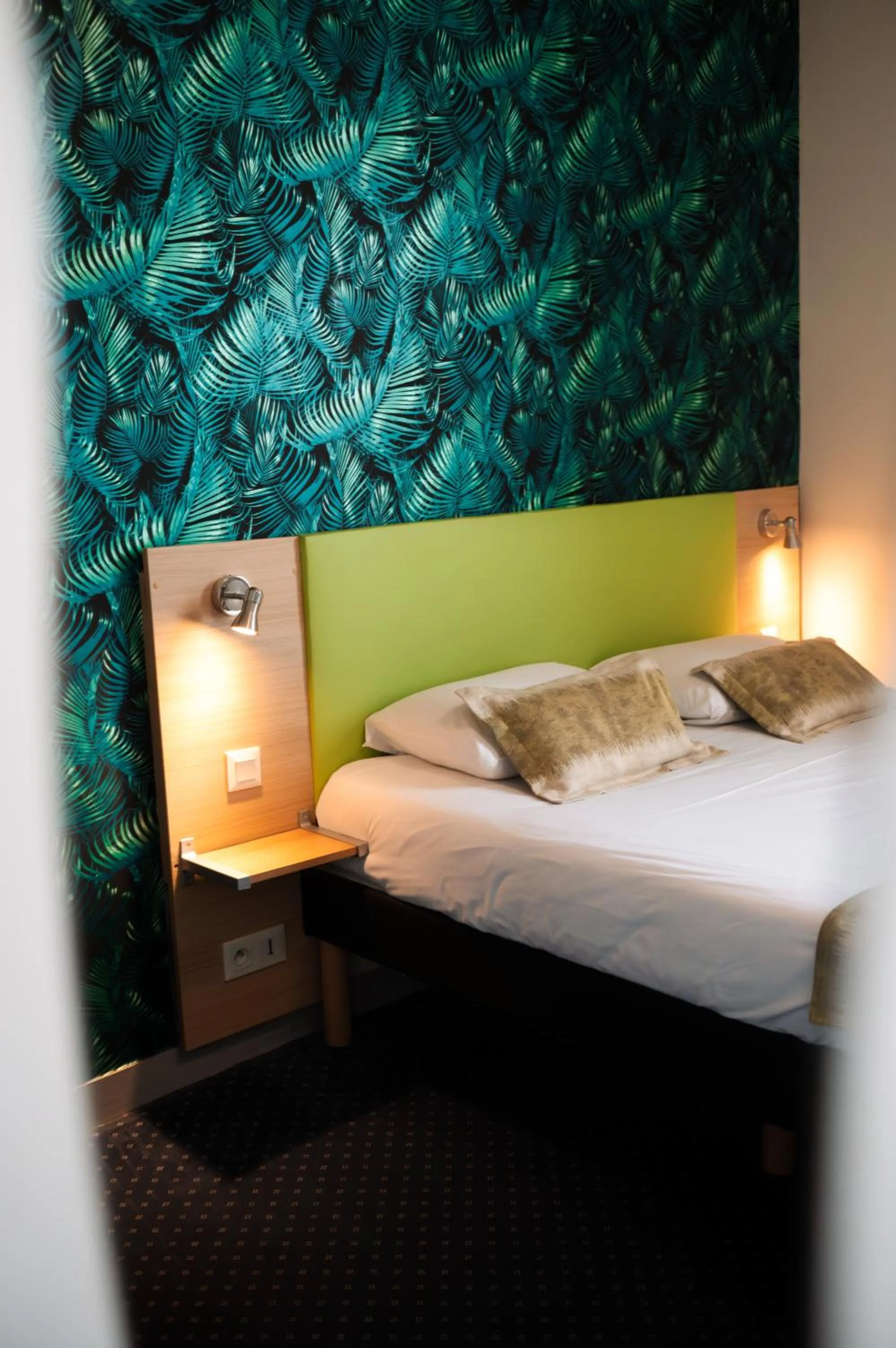 Bed in Hôtel Bellevue