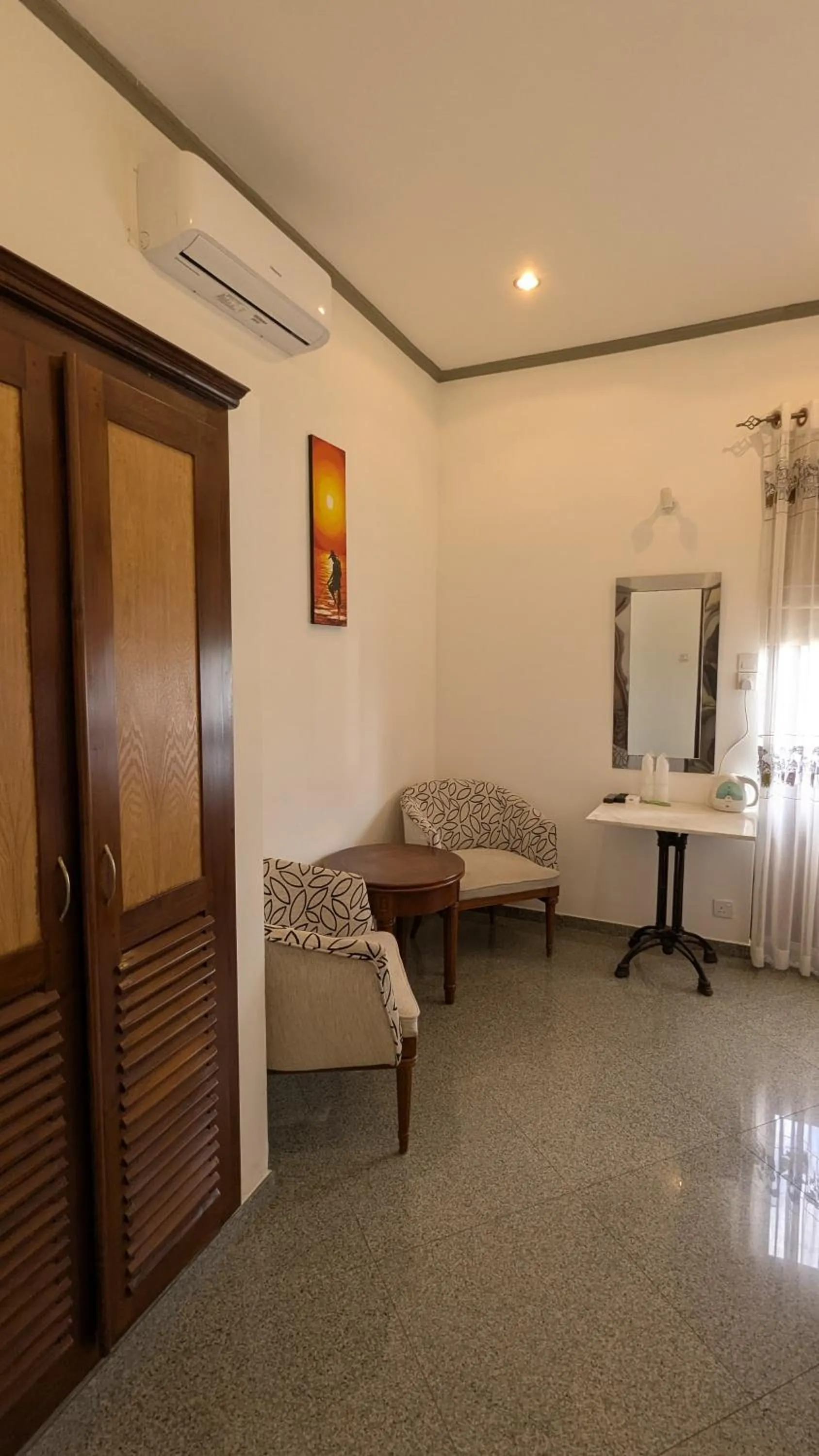 Seating area in Suriya Arana