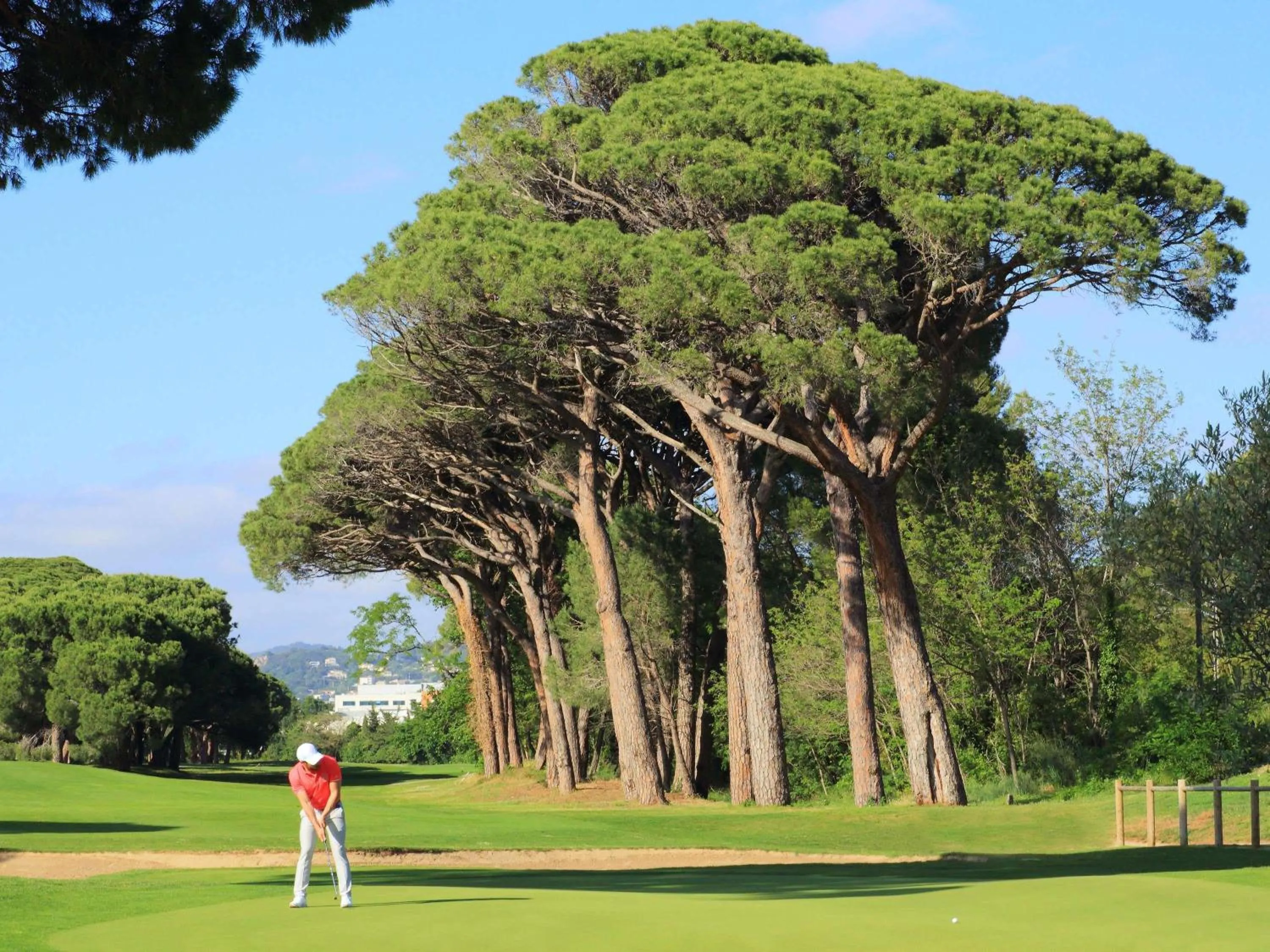 Golfcourse in Pullman Cannes Mandelieu