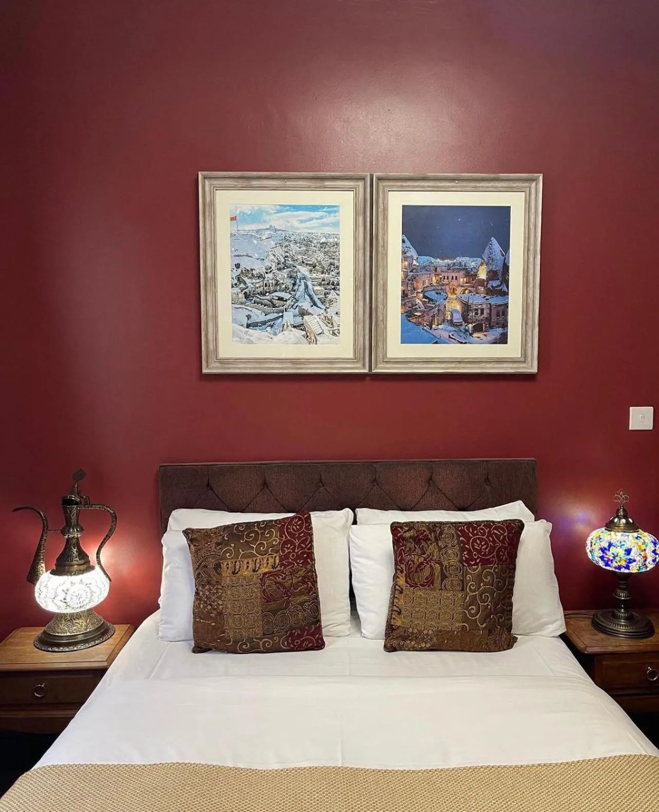 Bed in Cappadocia Guest House