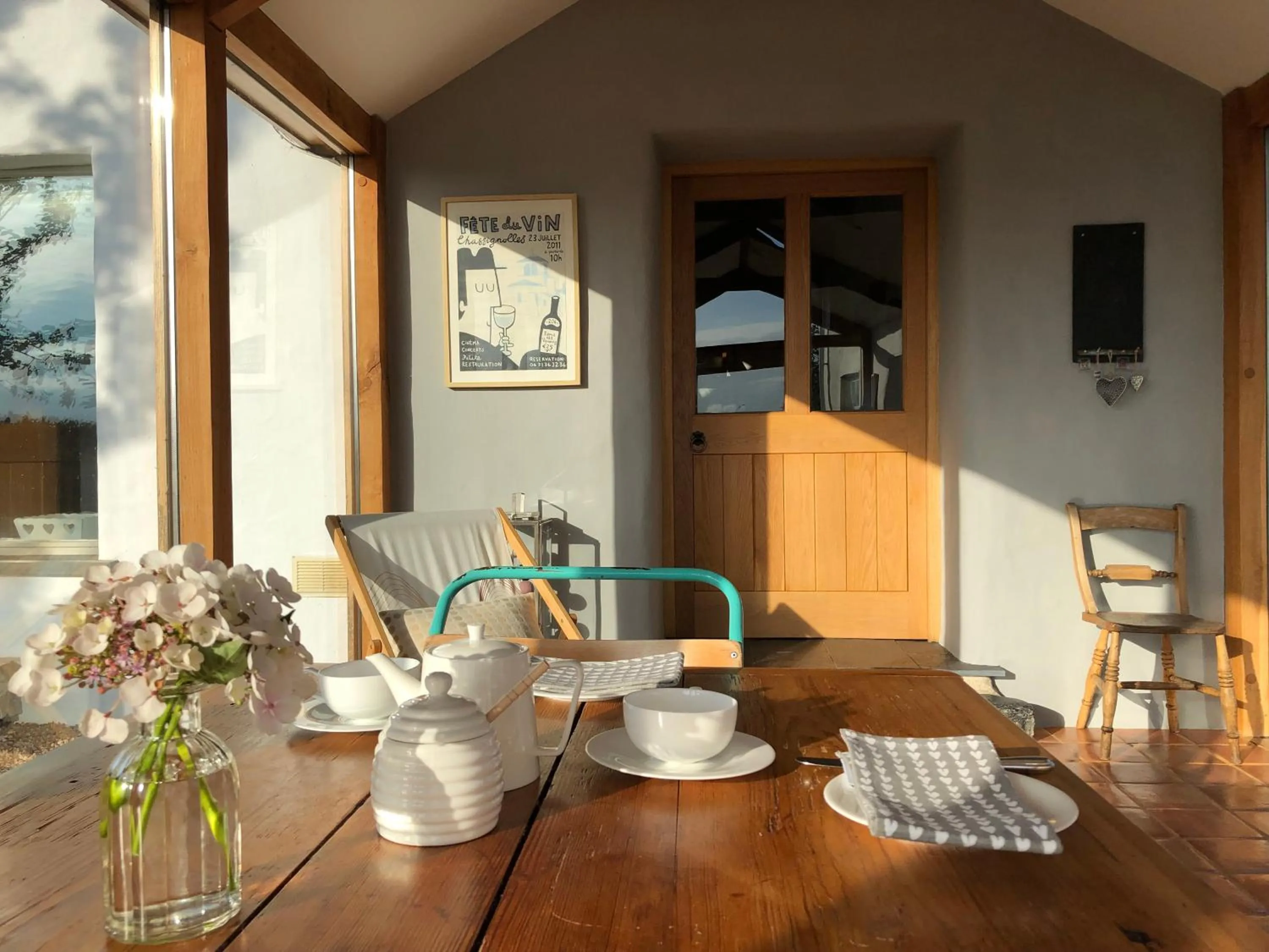 Breakfast in Dan y Graig Barn, Carmarthen