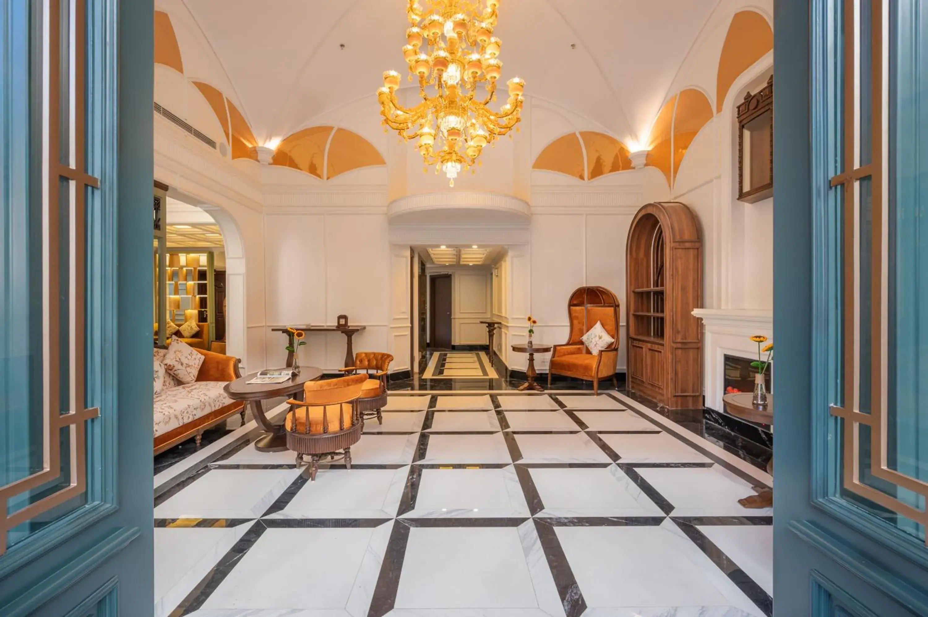 Lobby or reception in Sapa Horizon Hotel Lobby or reception in Sapa Horizon Hotel