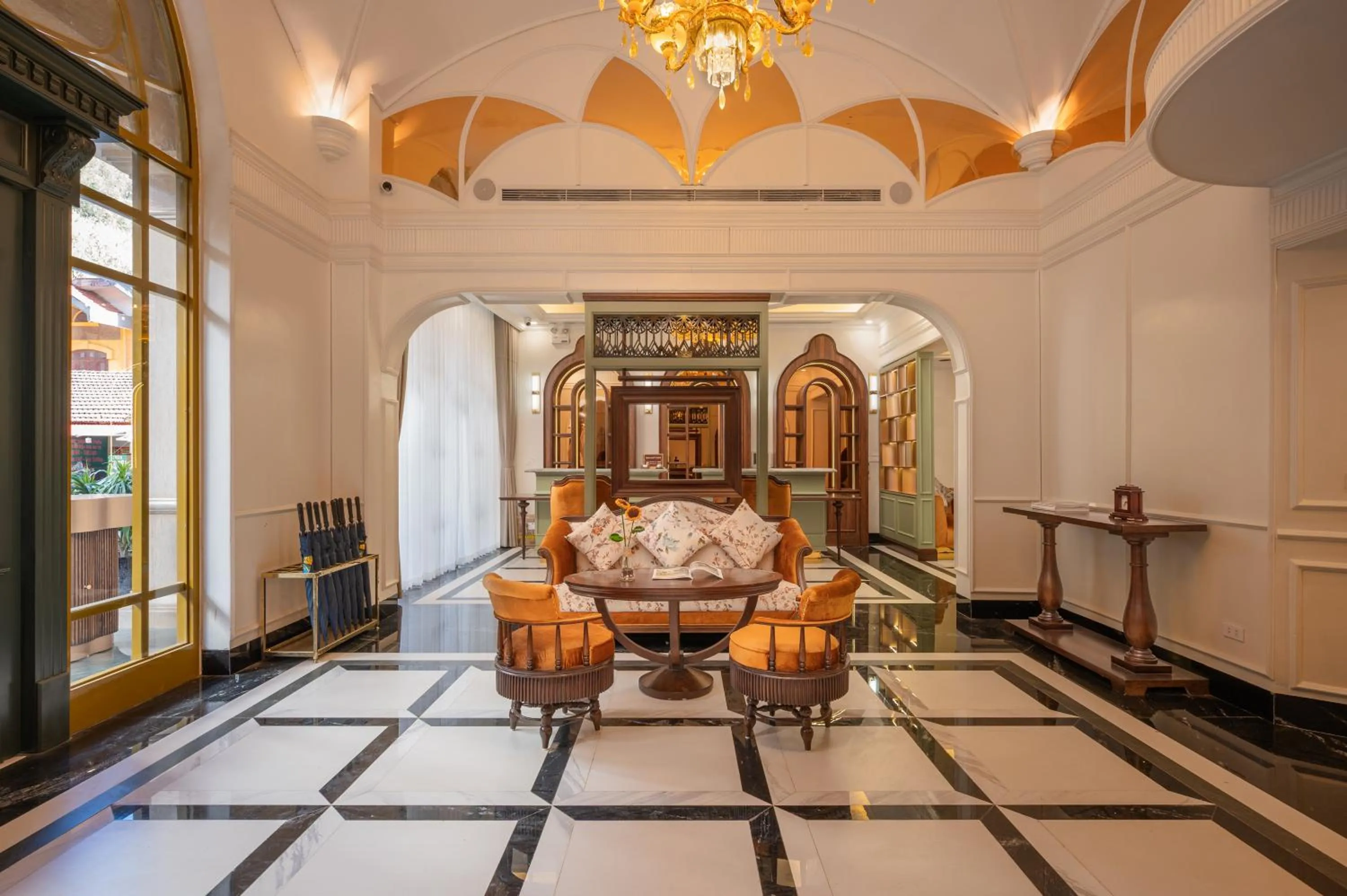 Seating area in Sapa Horizon Hotel