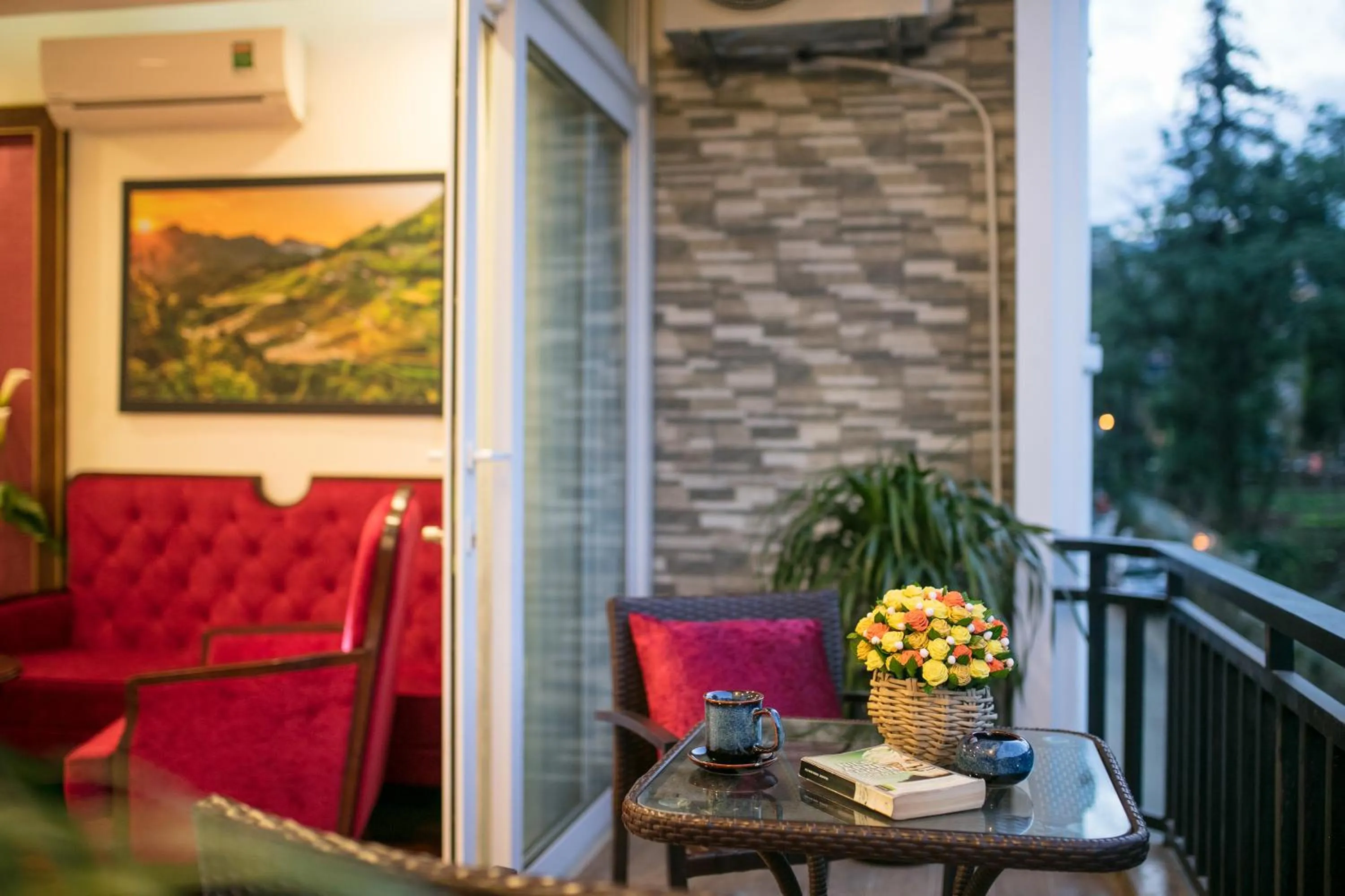 Balcony/Terrace in Sapa Horizon Hotel