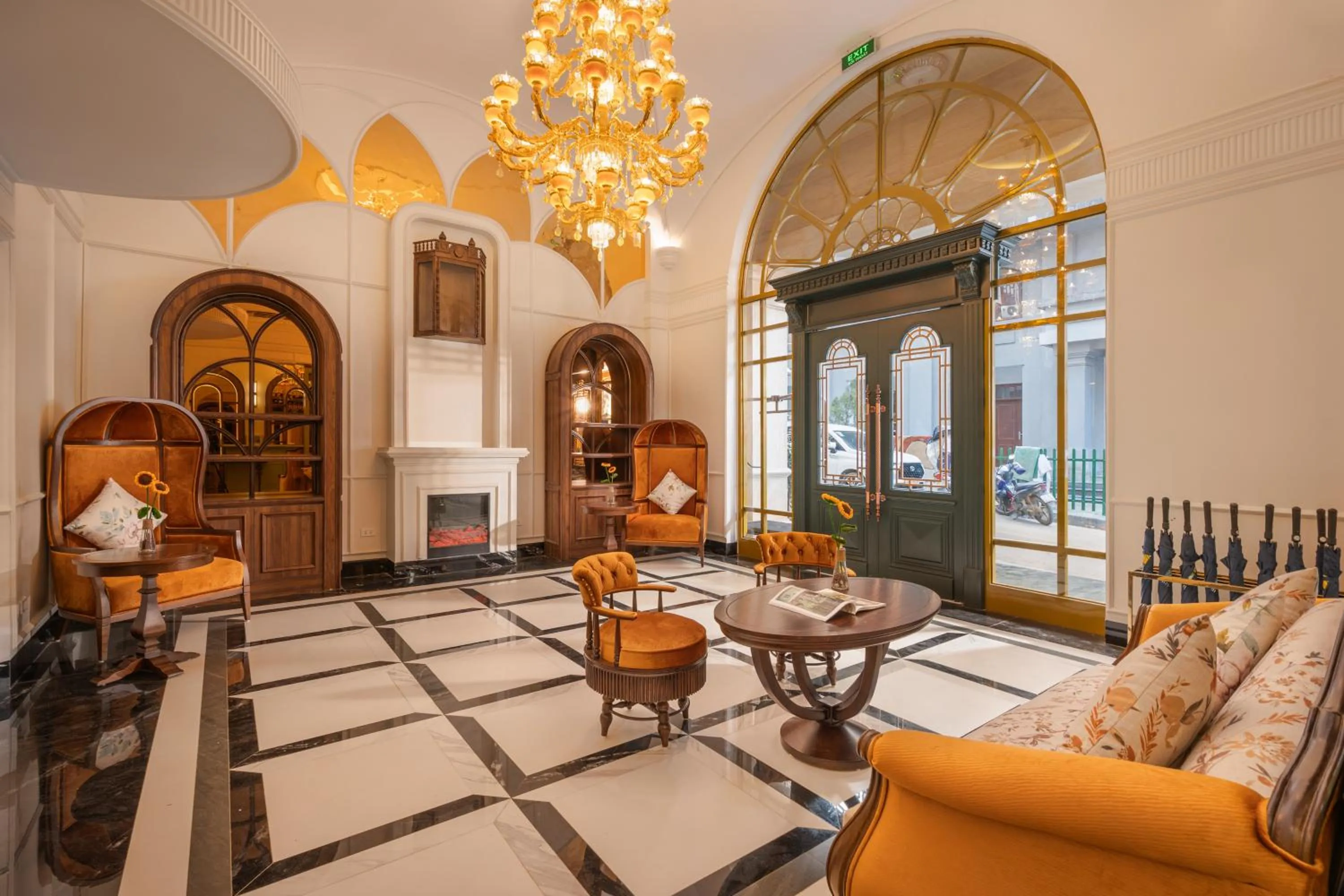 Living room in Sapa Horizon Hotel