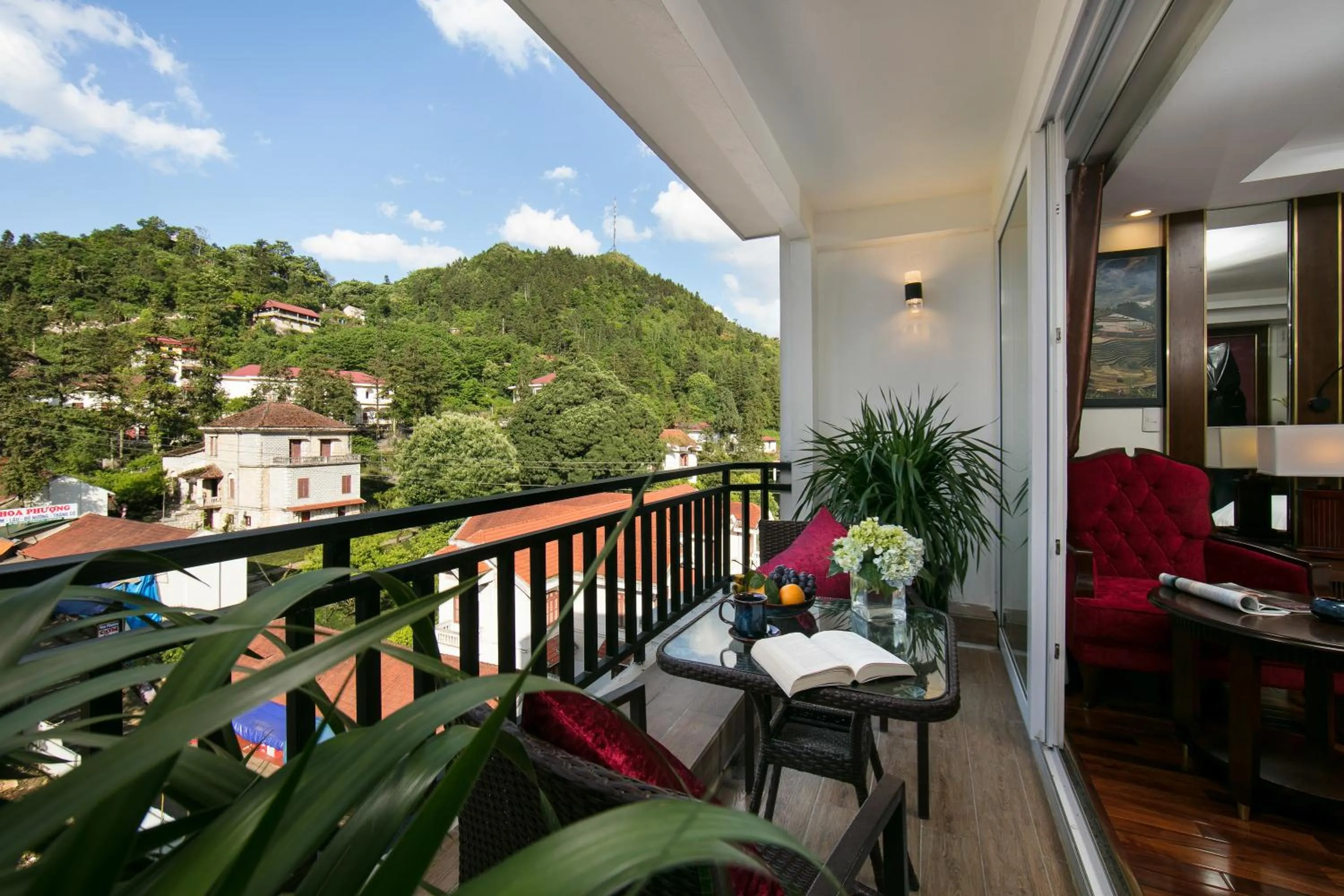 Balcony/Terrace in Sapa Horizon Hotel