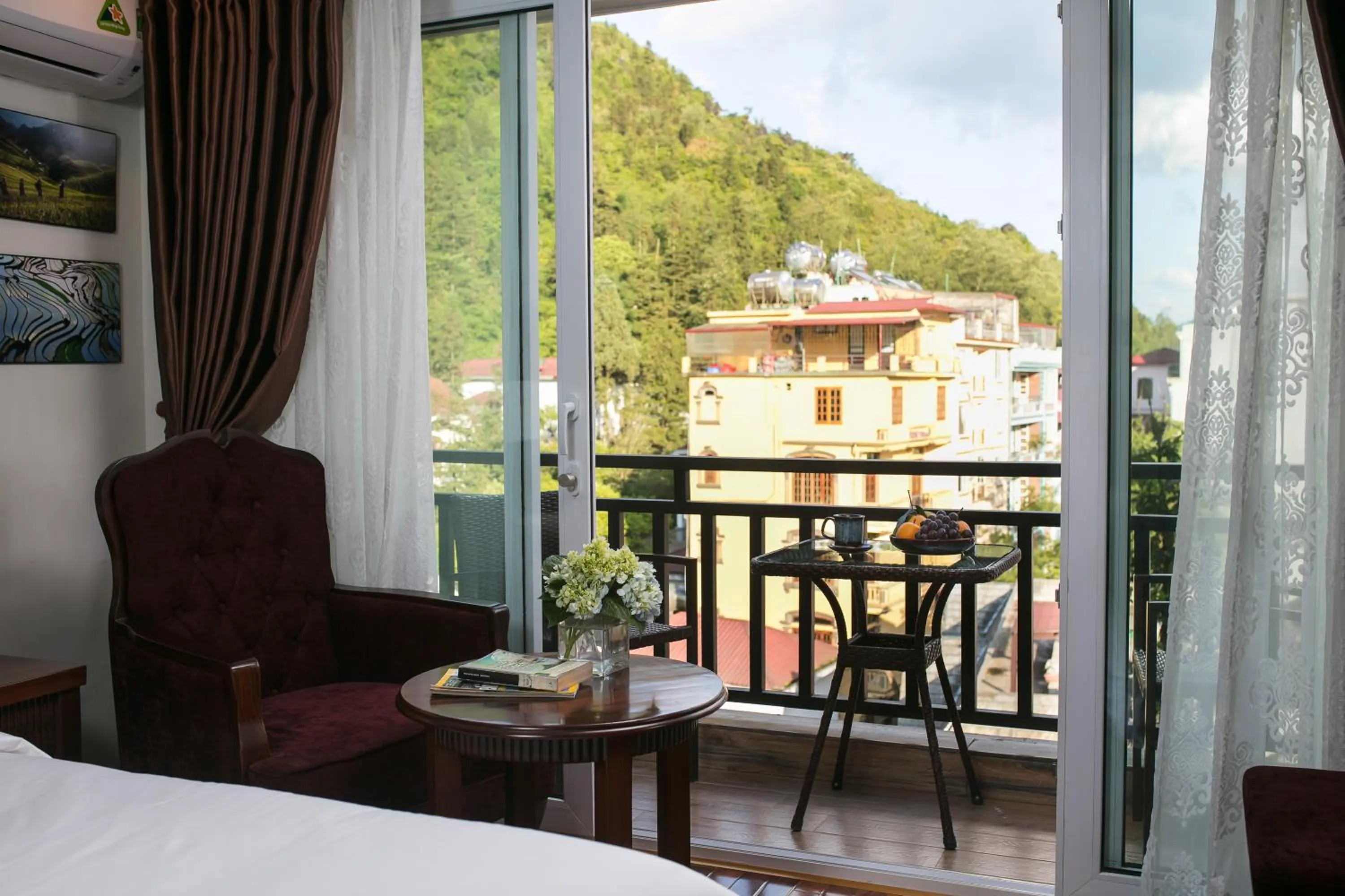 Balcony/Terrace in Sapa Horizon Hotel