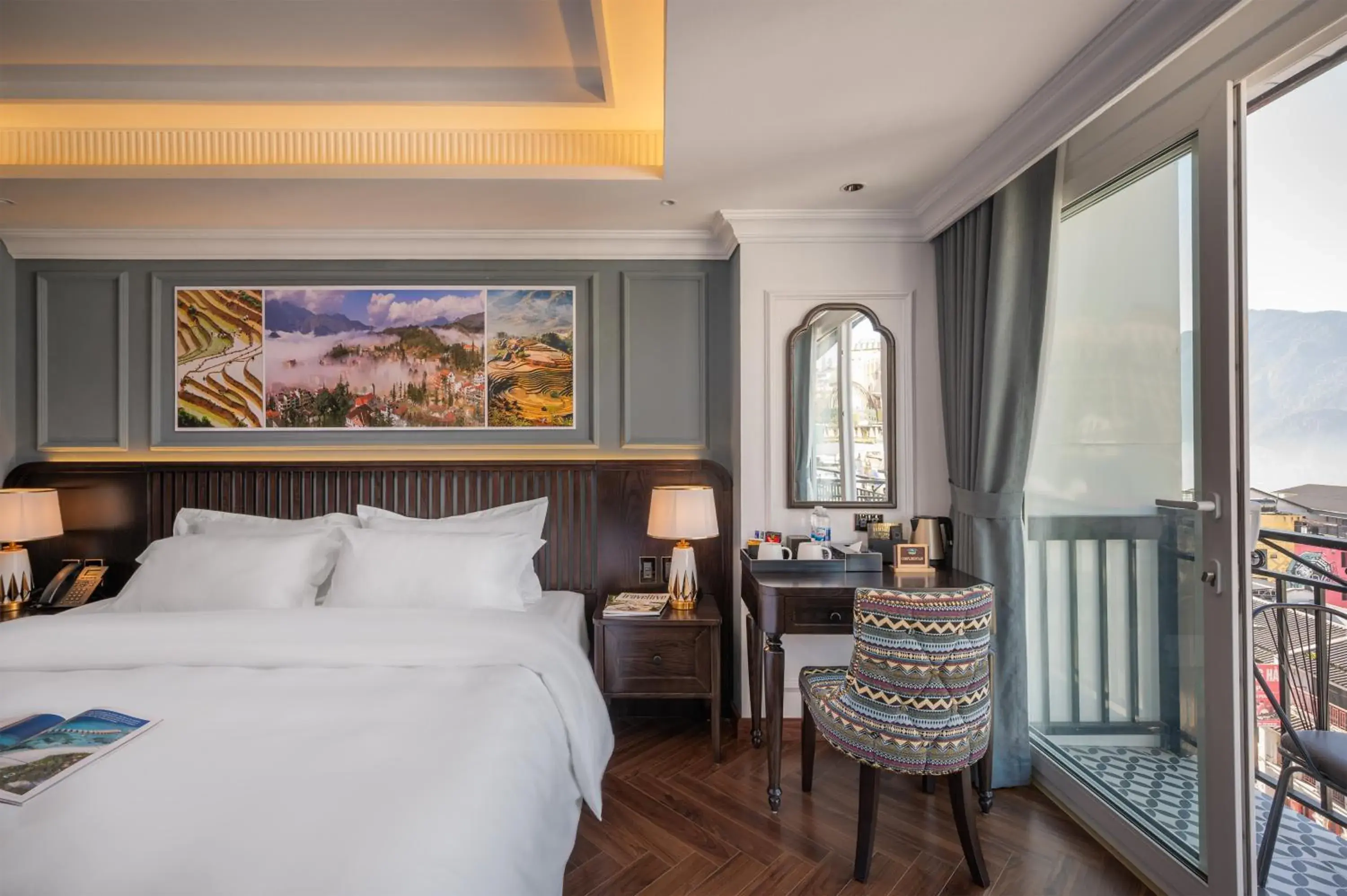 Bed in Sapa Horizon Hotel Bed in Sapa Horizon Hotel