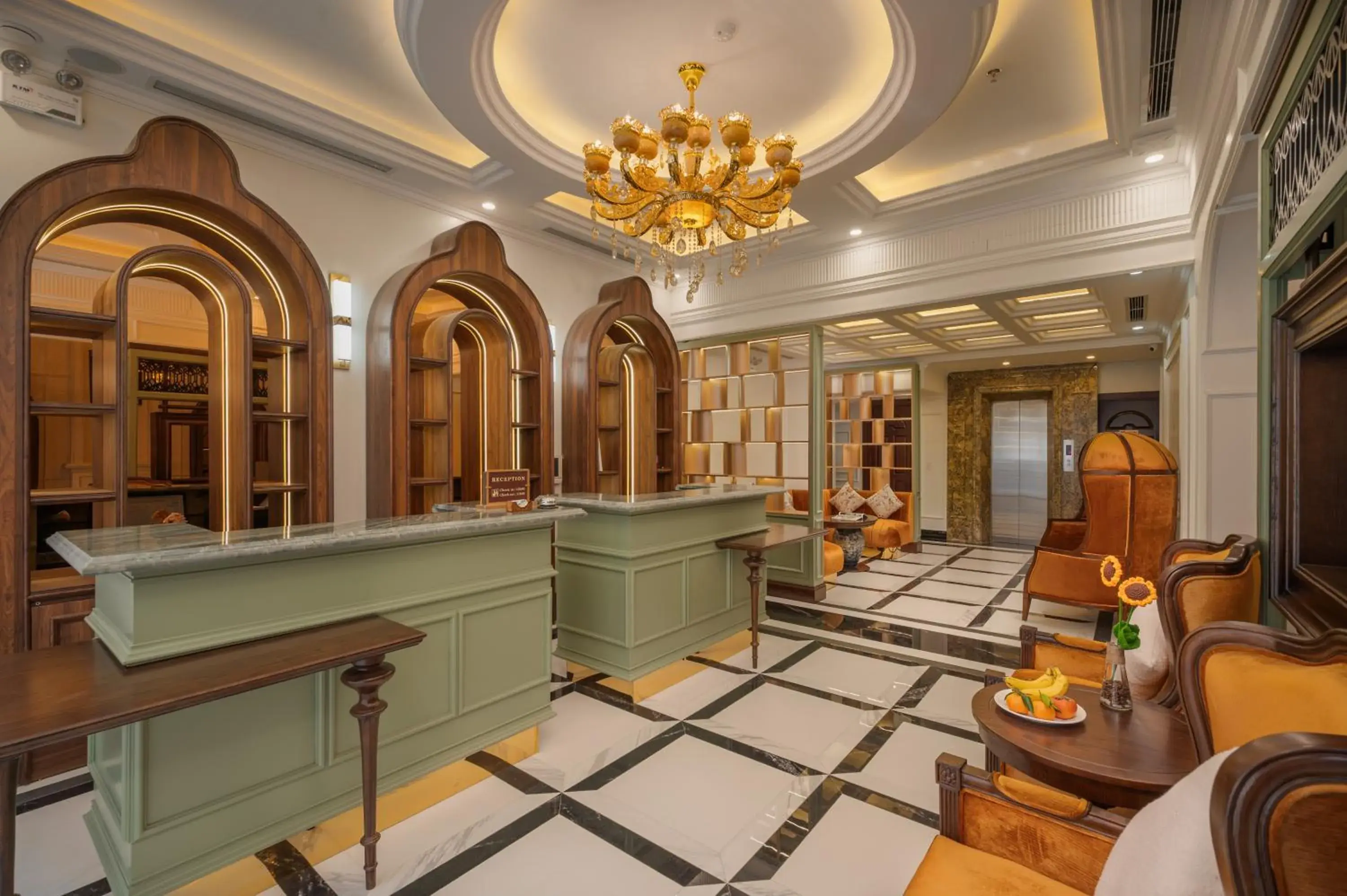 Lobby or reception in Sapa Horizon Hotel Lobby or reception in Sapa Horizon Hotel