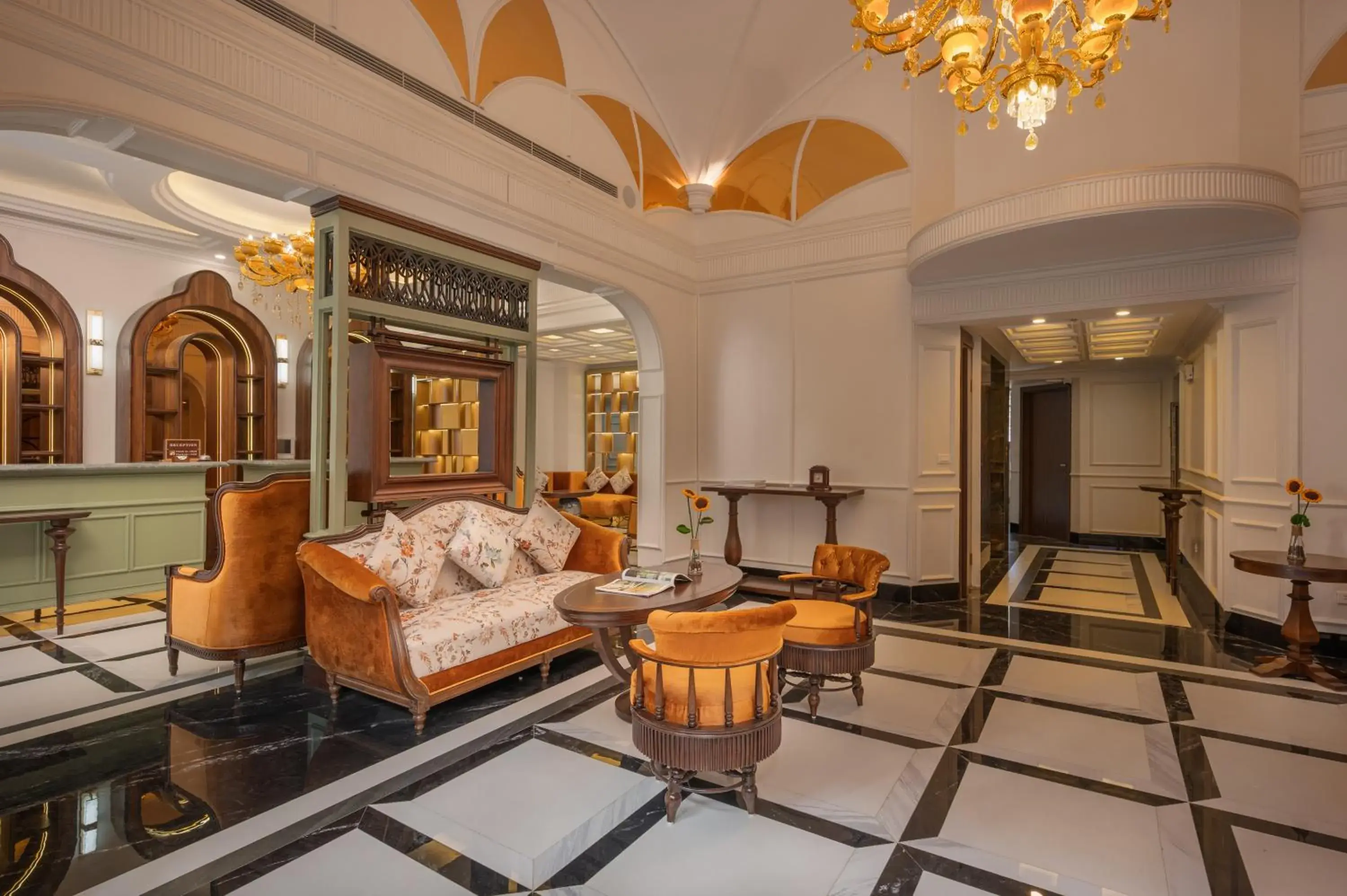 Living room in Sapa Horizon Hotel Living room in Sapa Horizon Hotel