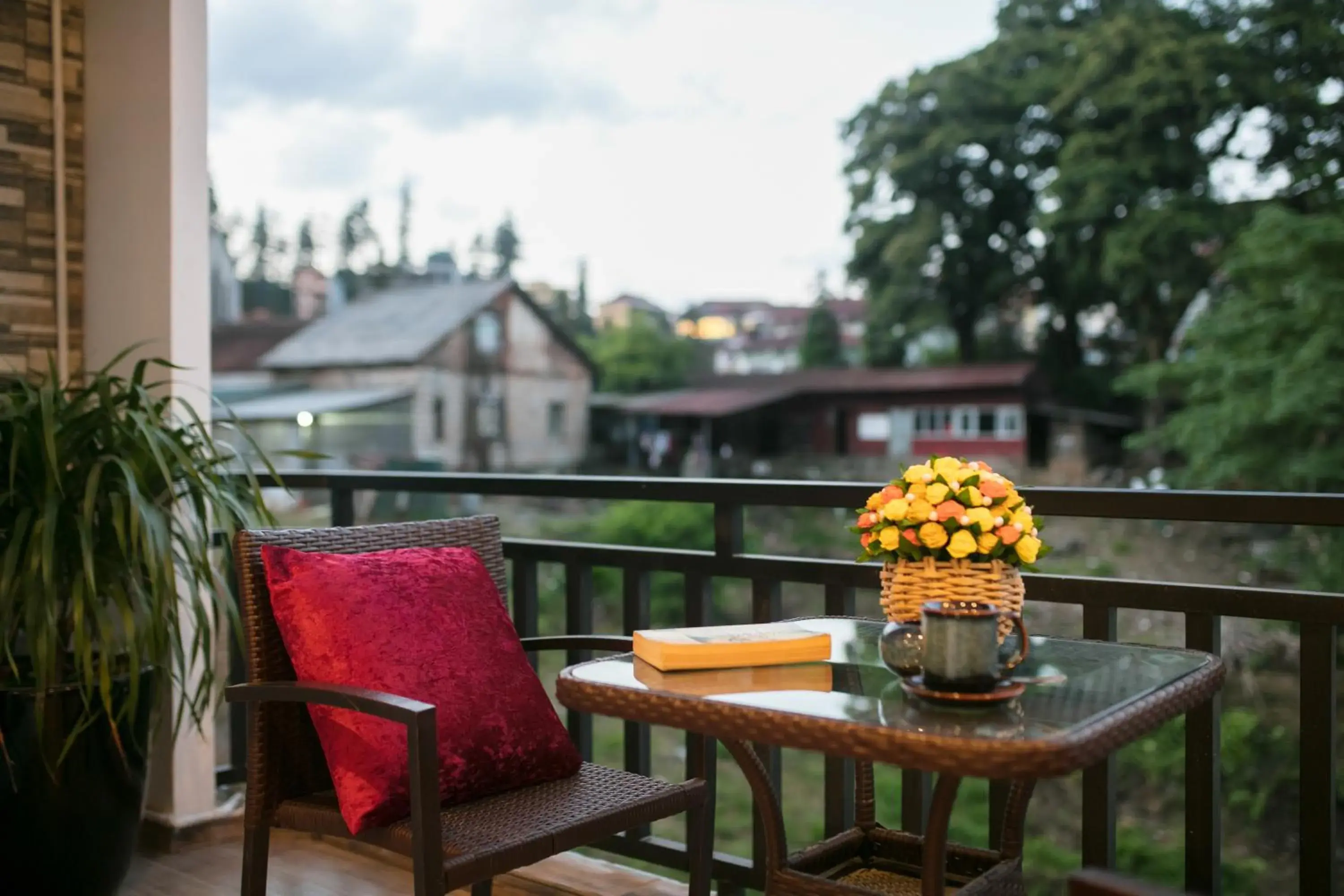 Garden view in Sapa Horizon Hotel Garden view in Sapa Horizon Hotel