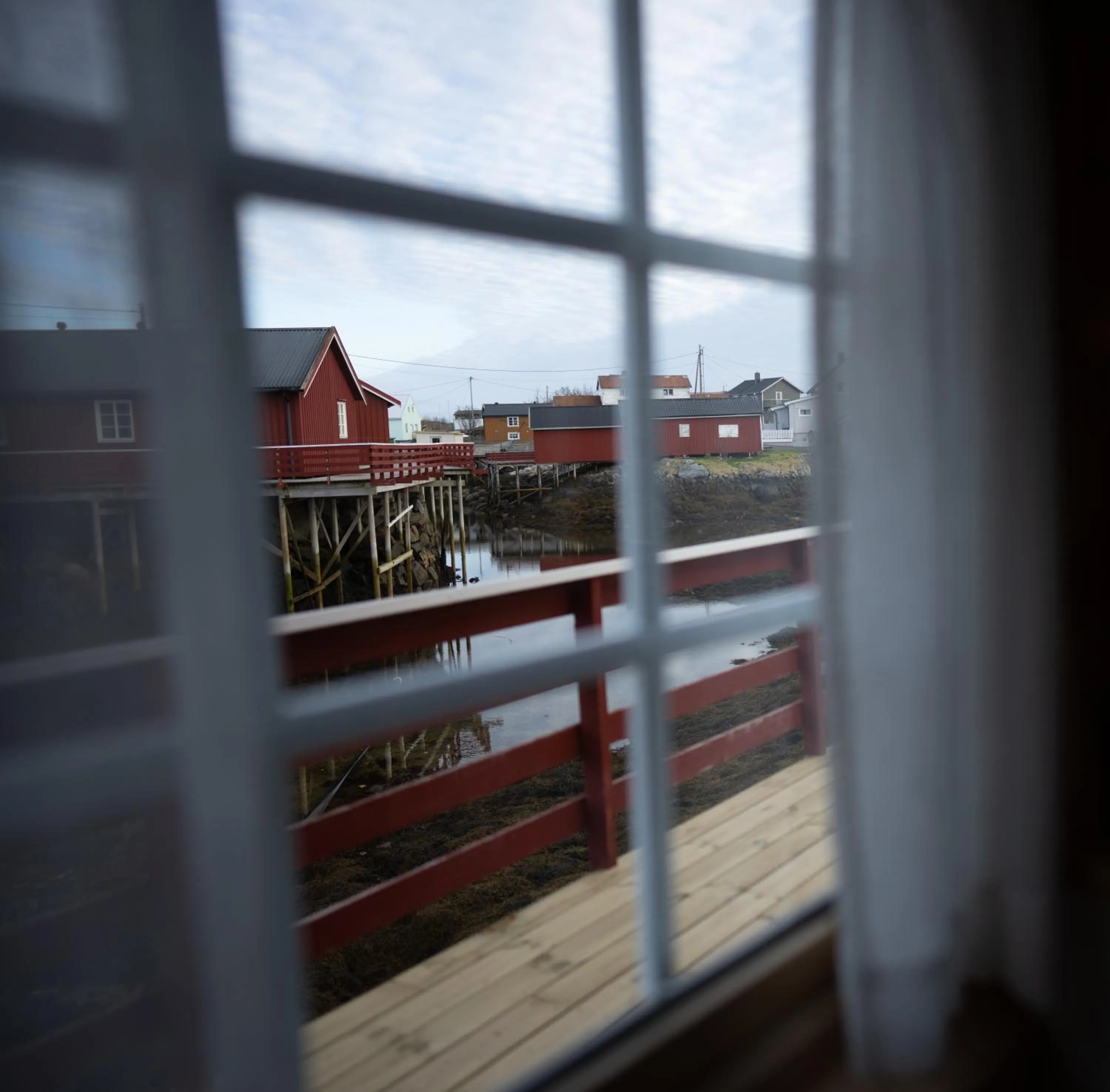 View (from property/room) in Henningsvær Rorbuer