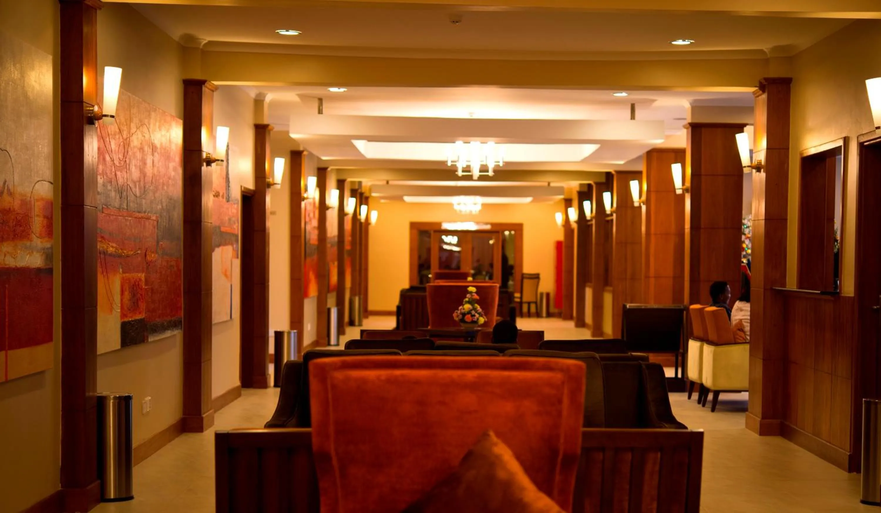 Lobby or reception in Seascape Hotel