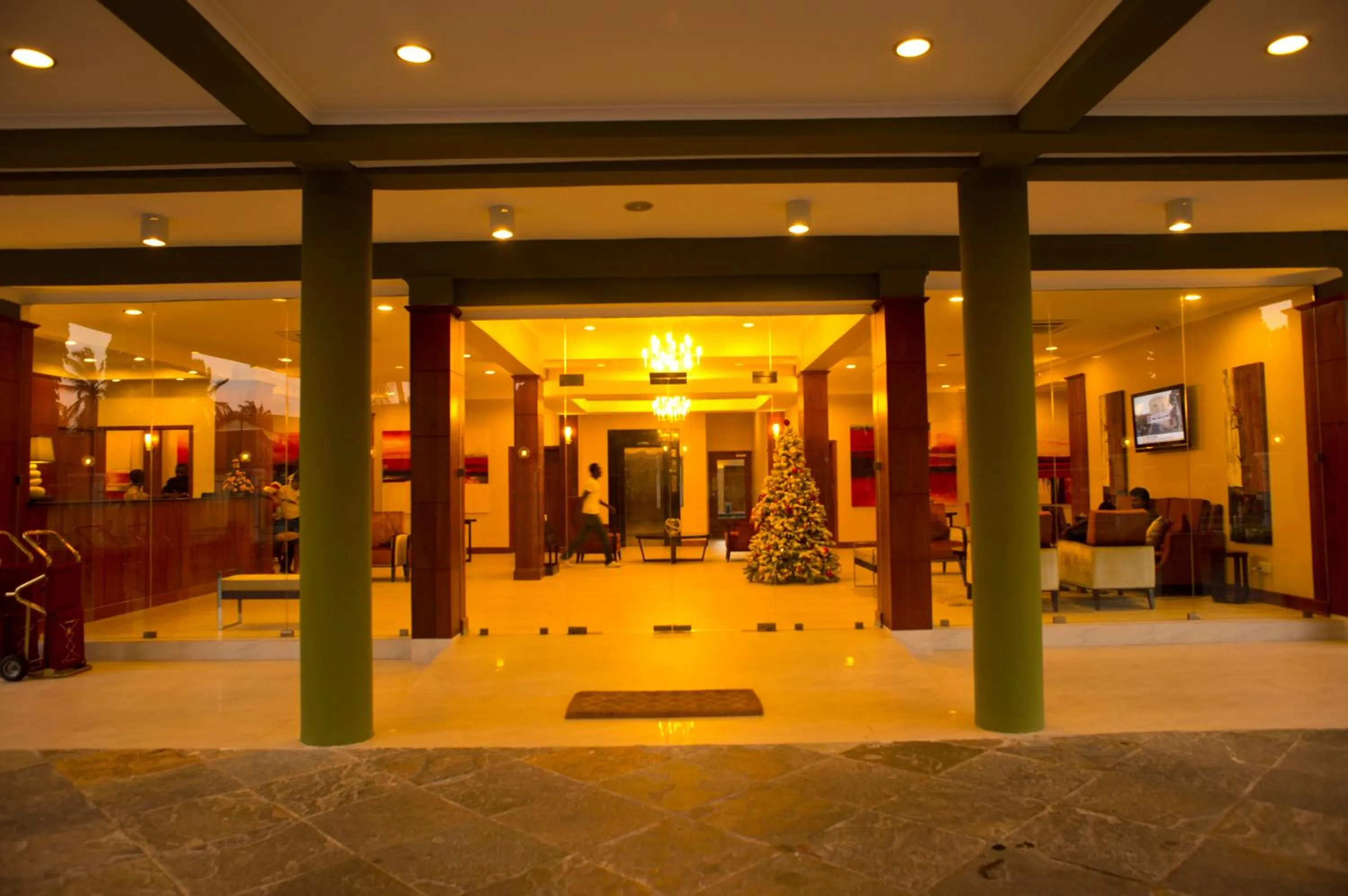 Facade/entrance in Seascape Hotel