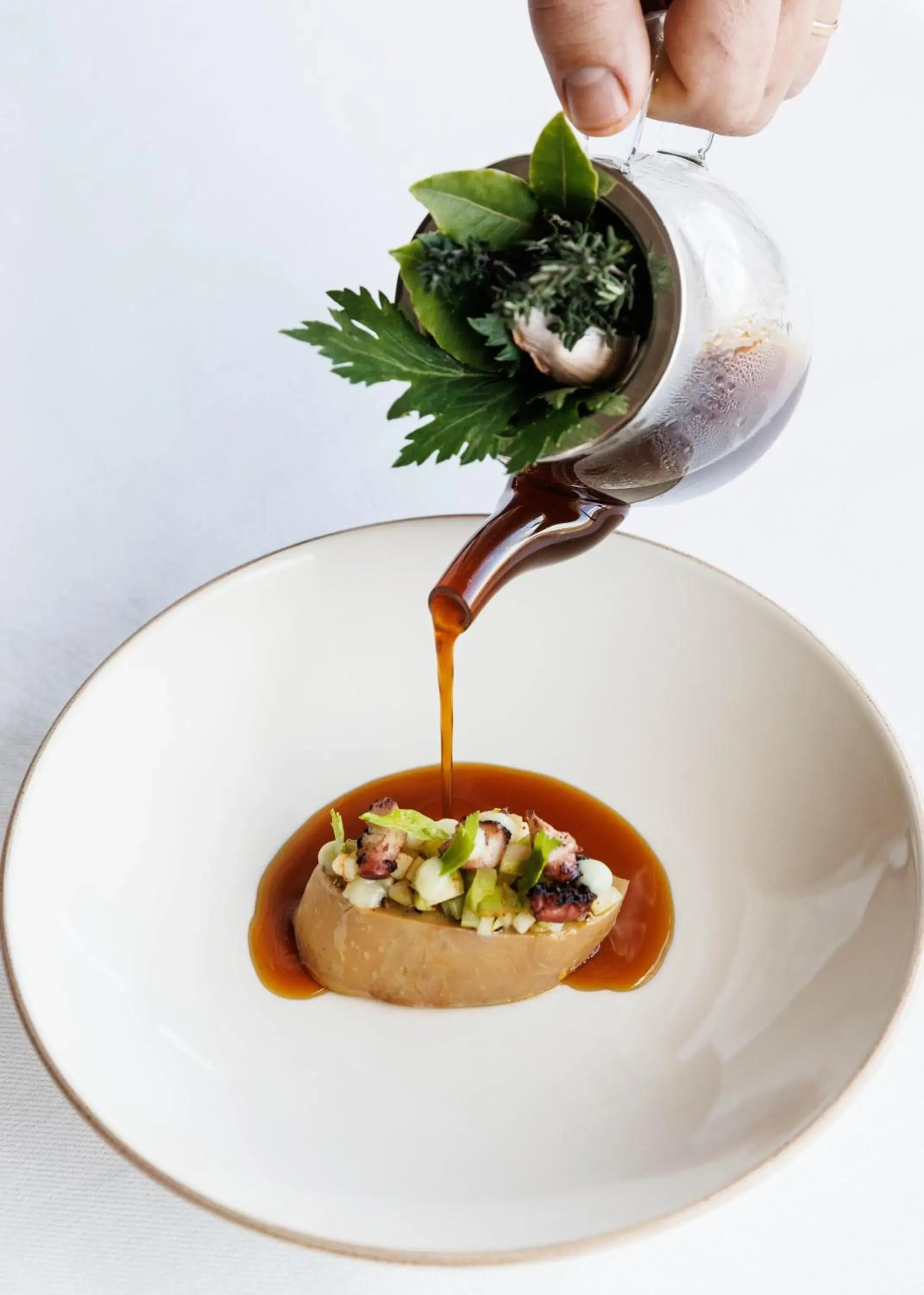 Food and drinks in Auberge Ostapé Food and drinks in Auberge Ostapé