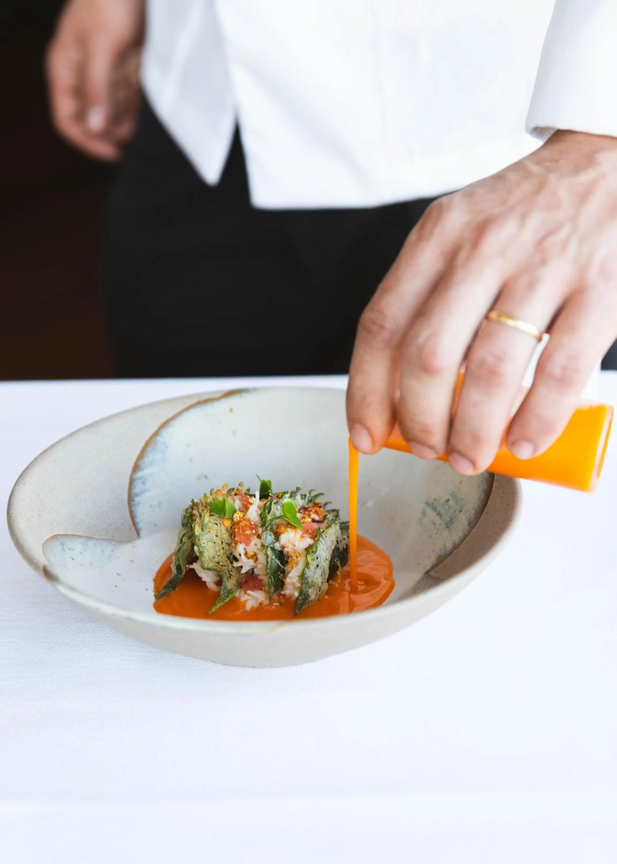 Food and drinks in Auberge Ostapé