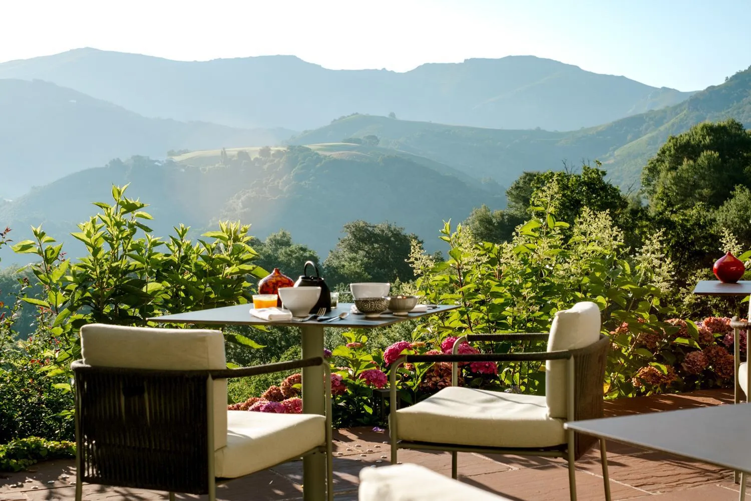Natural landscape in Auberge Ostapé