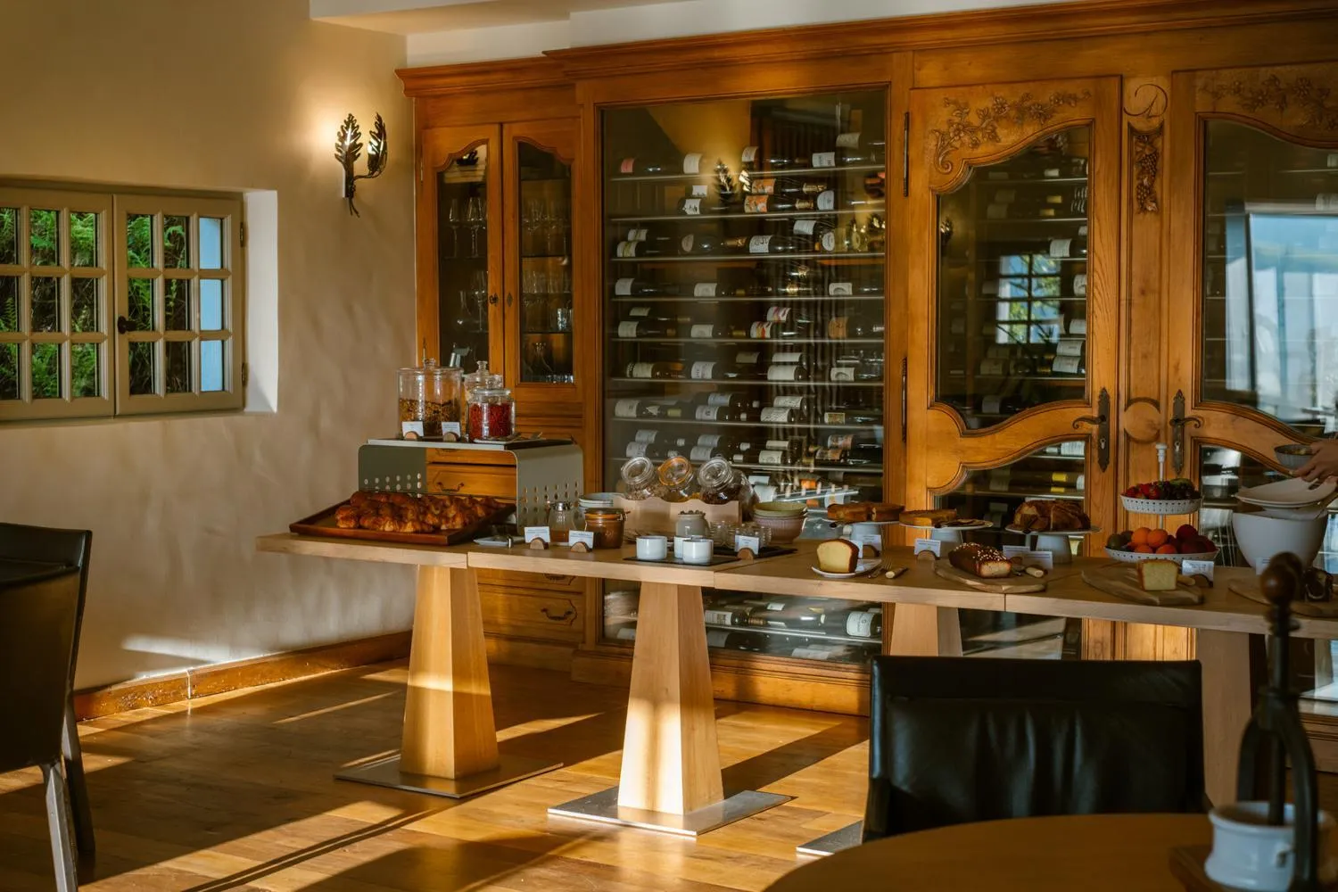 Breakfast in Auberge Ostapé