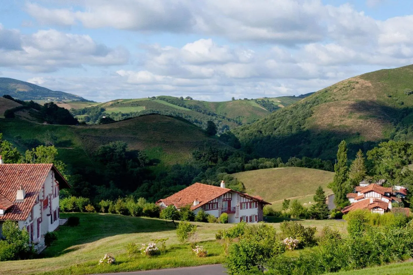 Natural landscape in Auberge Ostapé