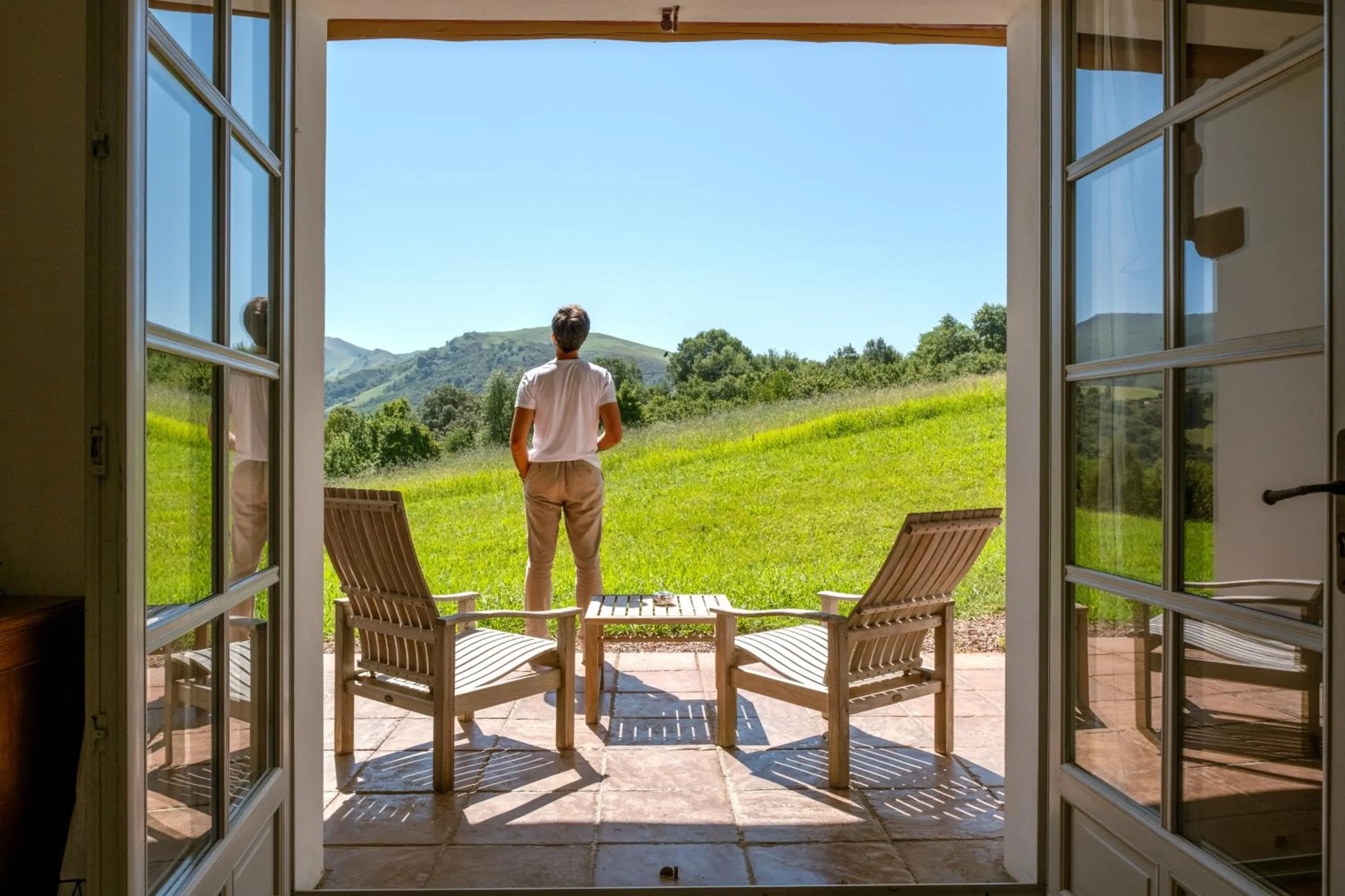 View (from property/room) in Auberge Ostapé